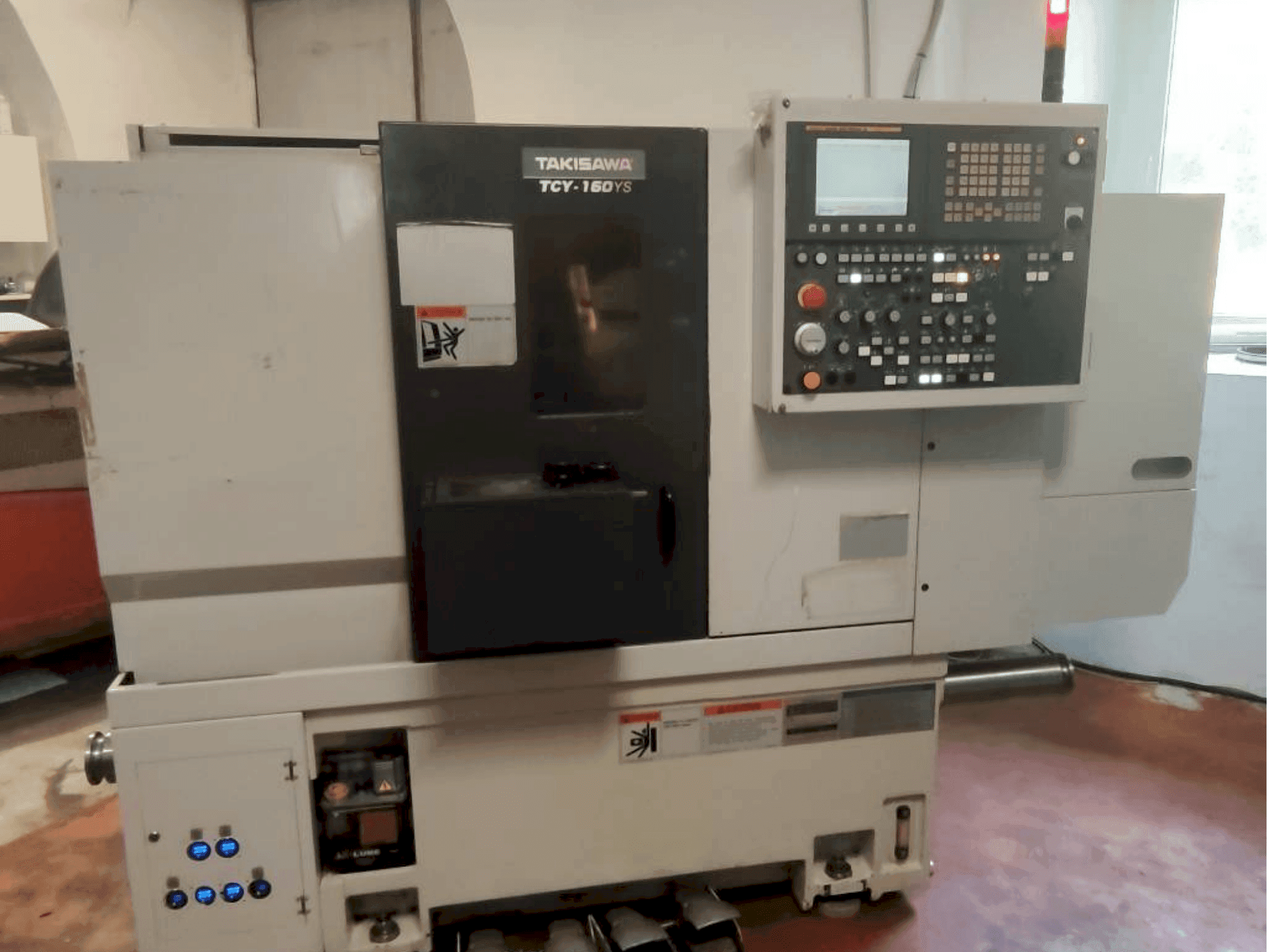Makine Takisawa TCY-160YS L3 - Önden görünüm