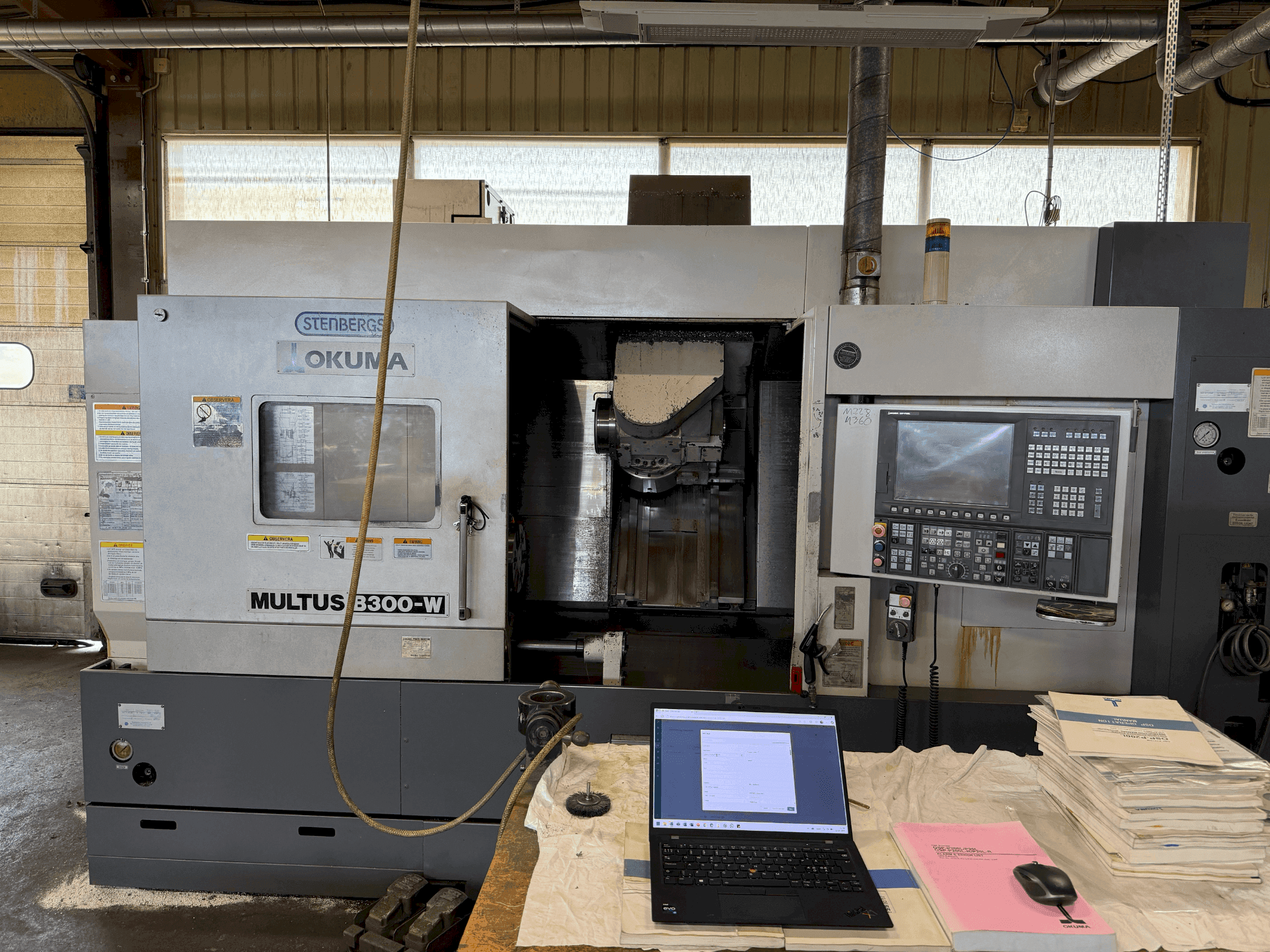 Makine Okuma Multus B300-W - Önden görünüm