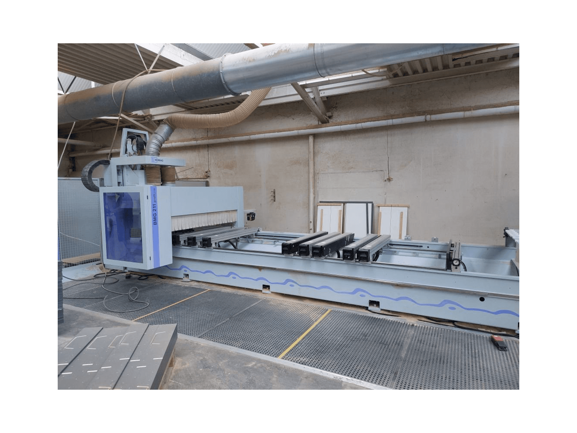 Makine HOMAG PROFI BMG211 / 45 / 15 / K - Önden görünüm