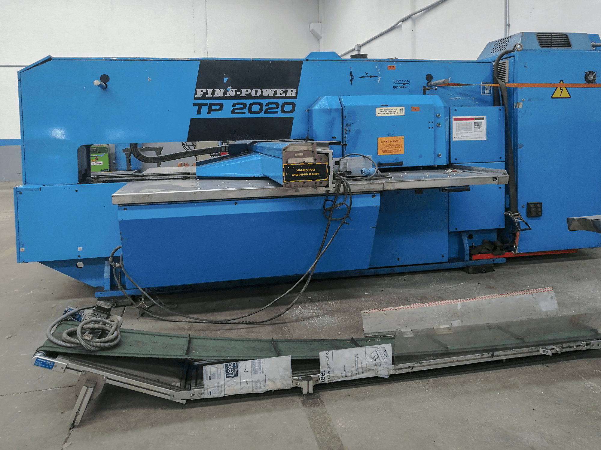 Makine Finn-Power - Önden görünüm TP 2020