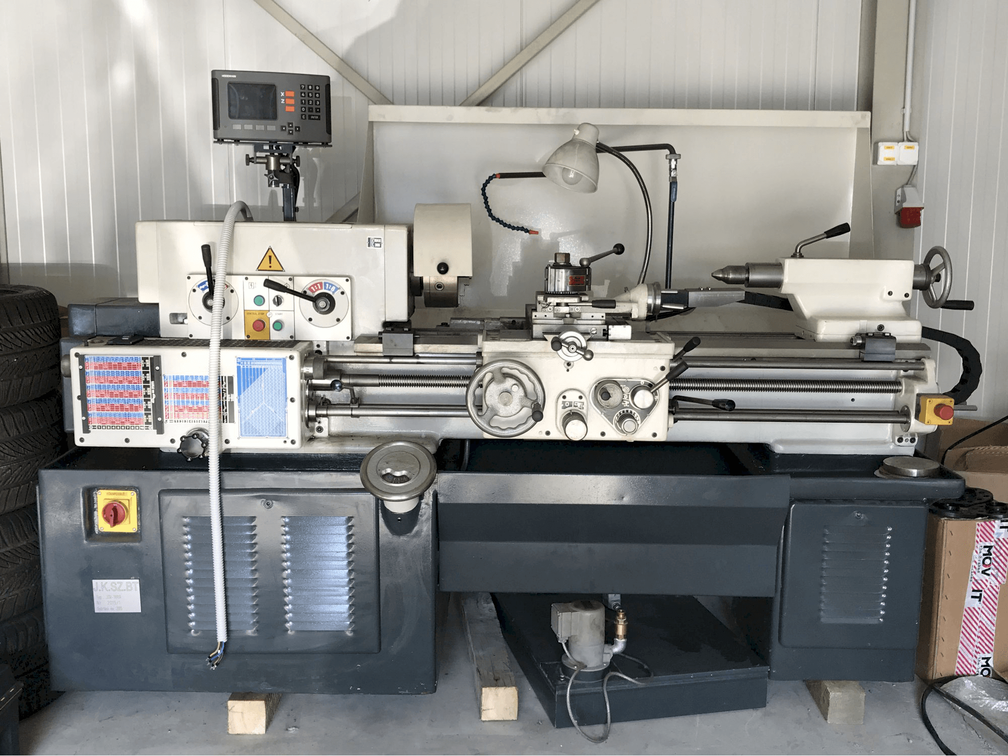 Makine TOS - Önden görünüm JSV-18RA