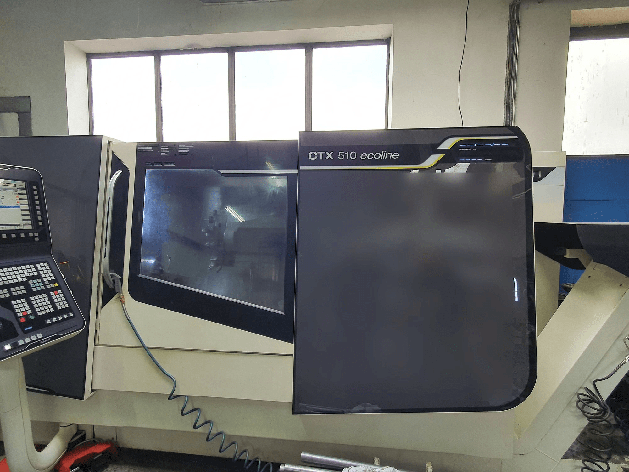 Makine DMG MORI CTX 510 V3 Ecoline - Önden görünüm