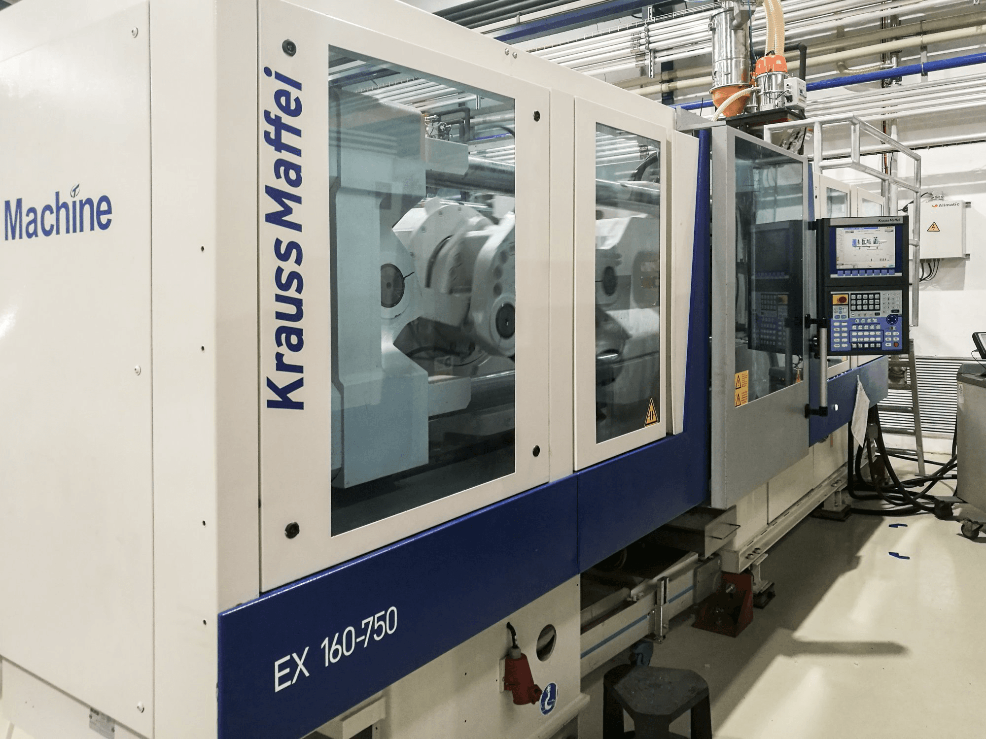 Makine Krauss Maffei - Sol görünüm 160-750 EX