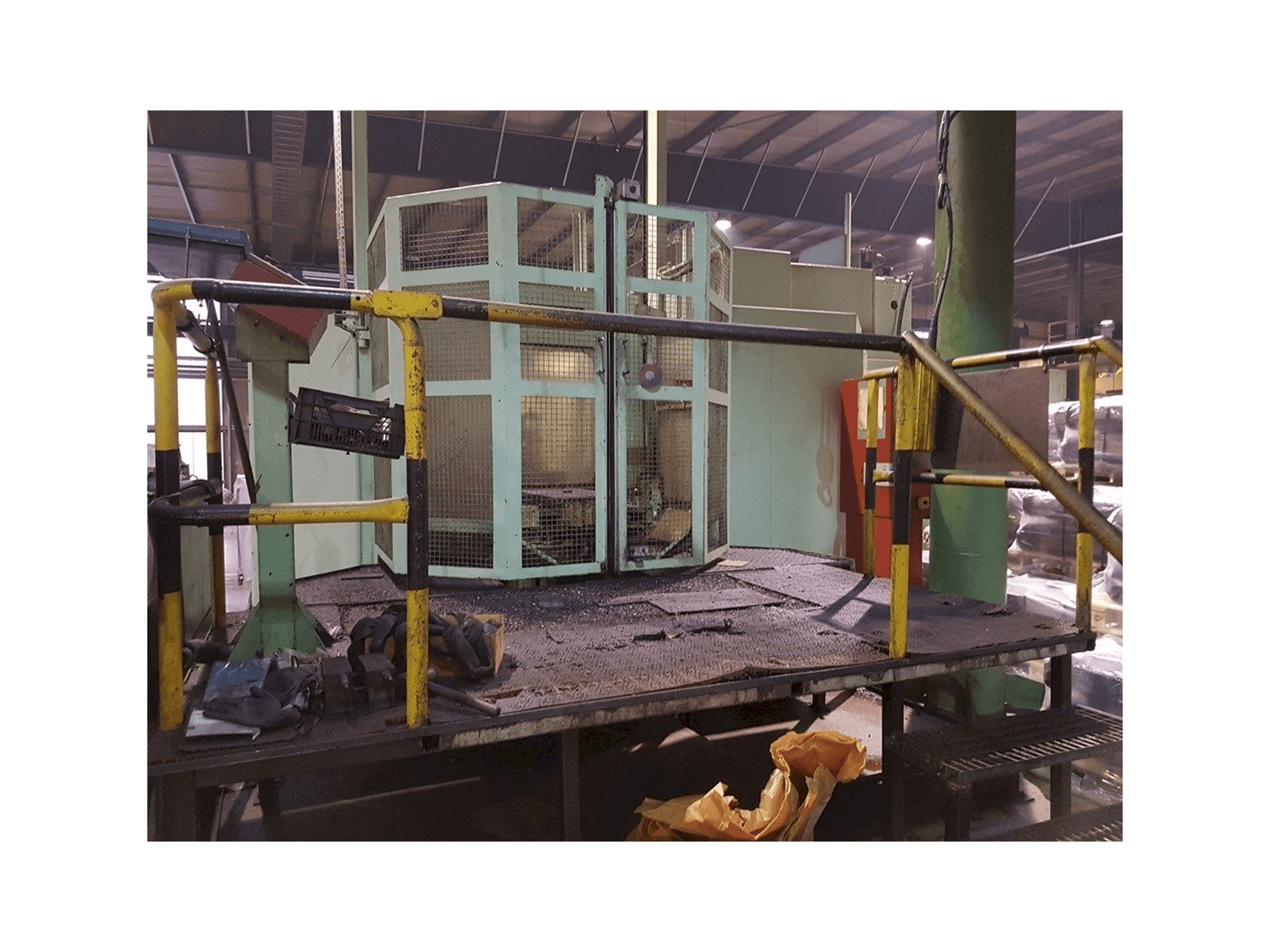 Makine HELLER BEA3 - Önden görünüm