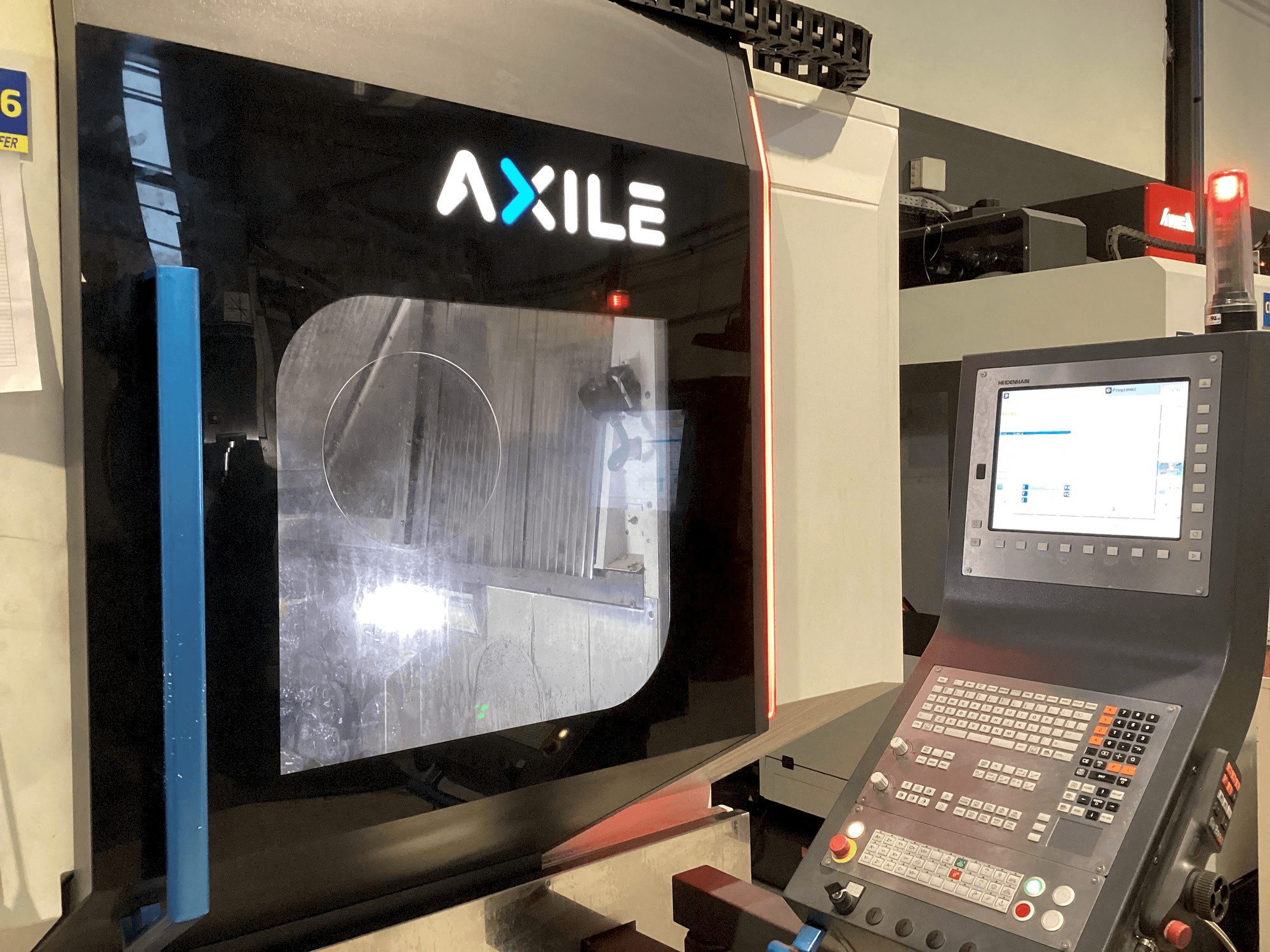 Makine AXILE G6 - Önden görünüm