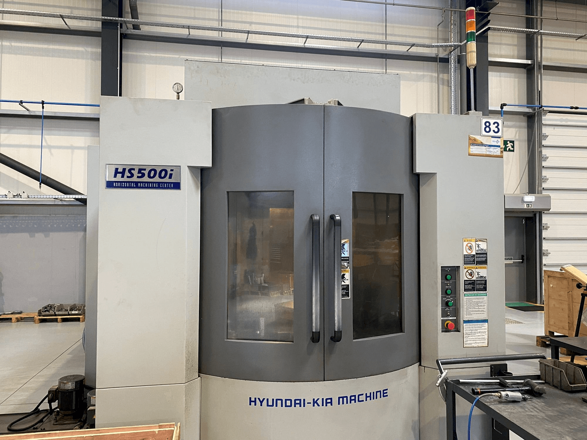 Makine Hyundai Kia HS500i - Önden görünüm