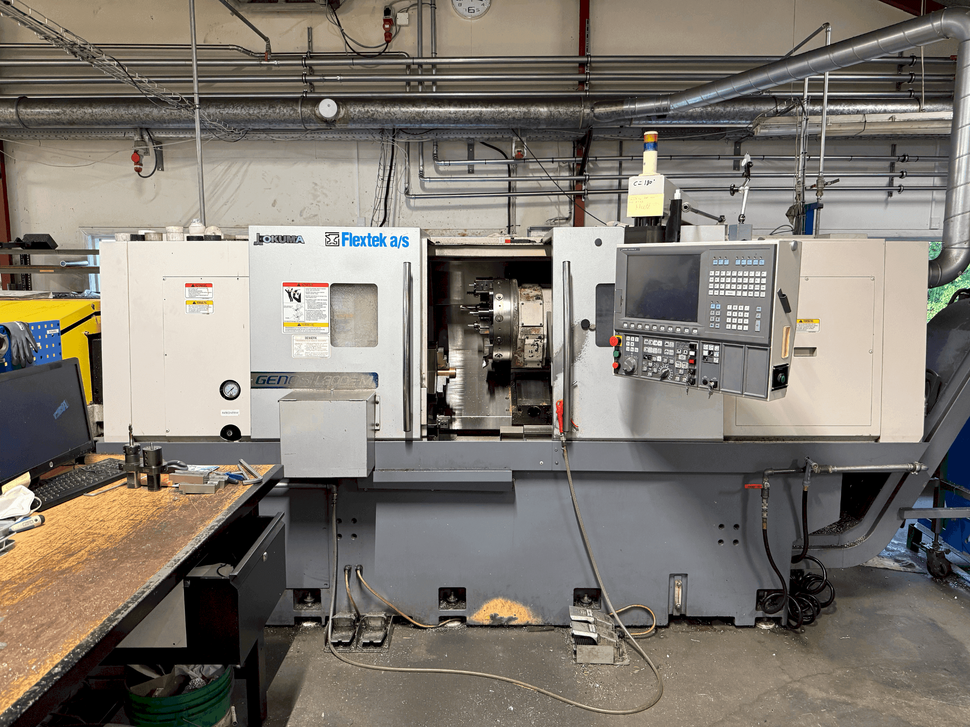 Makine Okuma Genos L300E-M with FMB Turbo 8-80 - Önden görünüm