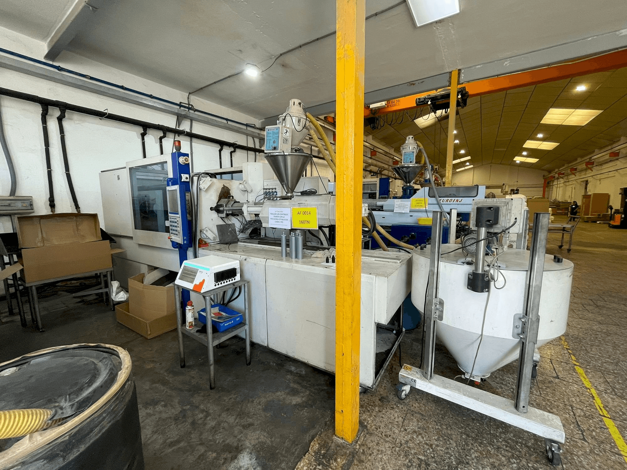 Makine Battenfeld HM 160/525 E - Önden görünüm