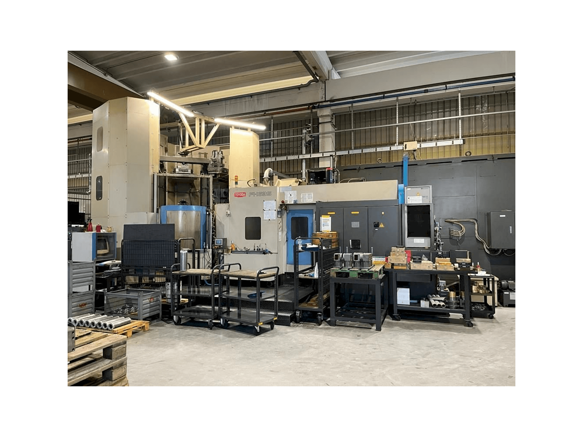 Makine TOYODA FH63S - Önden görünüm