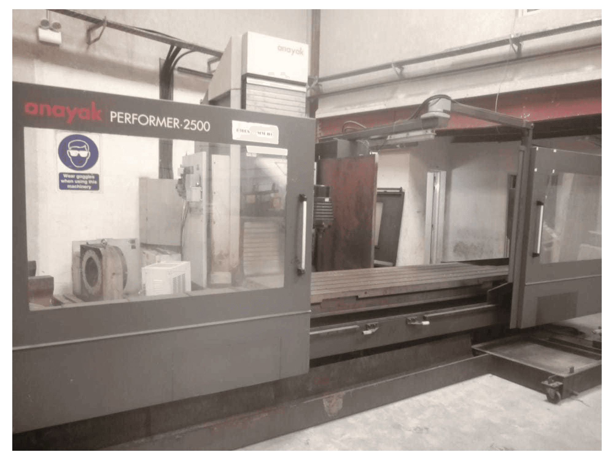 Makine ANAYAK PERFORMER-2500 - Önden görünüm