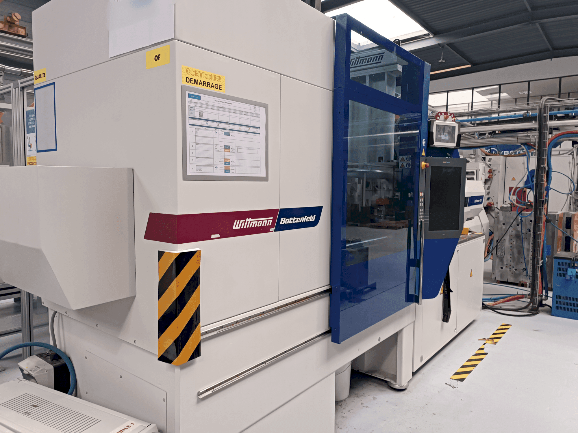 Makine Battenfeld Ecopower 110-130 - Önden görünüm