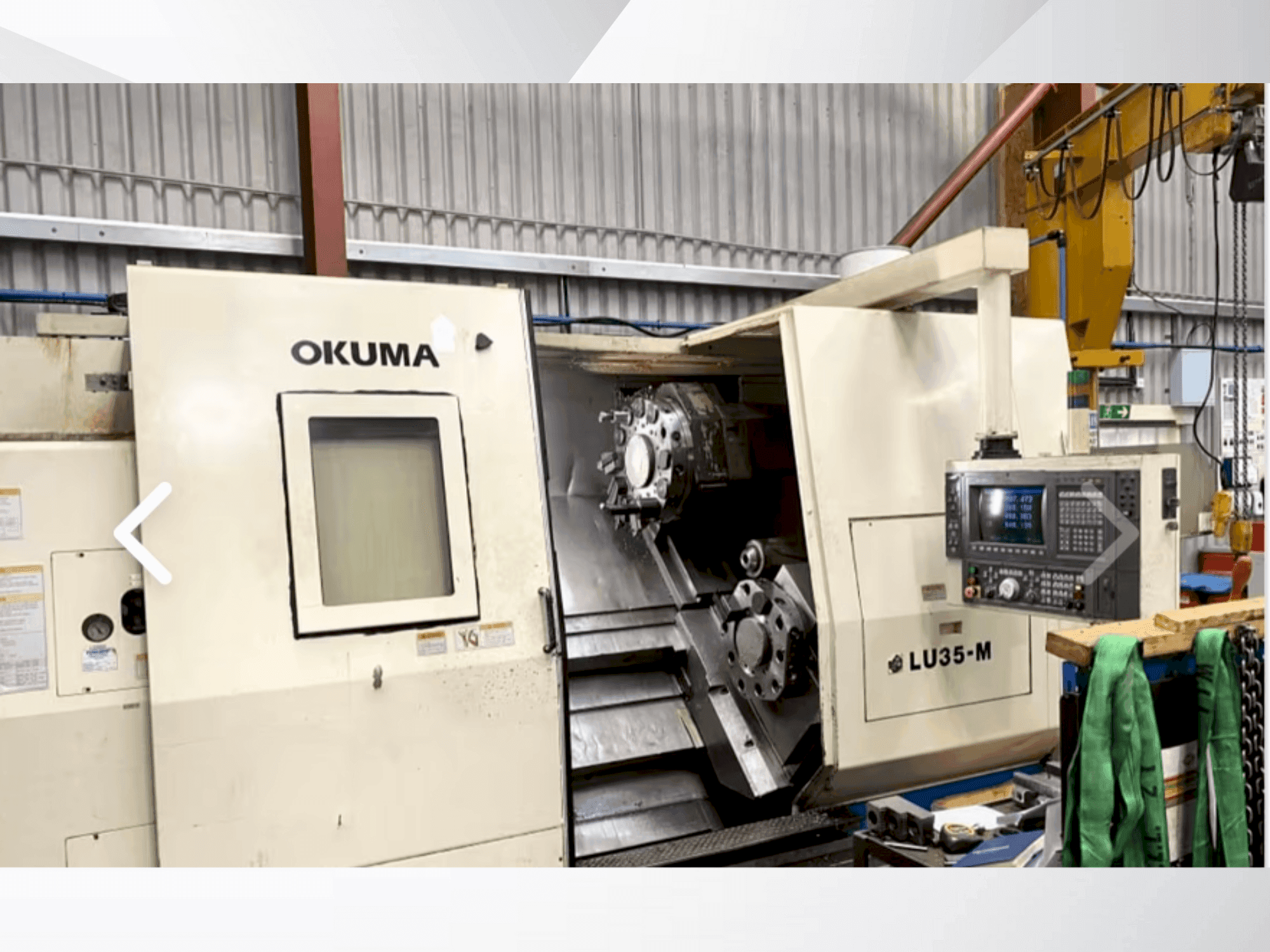 Makine Okuma LU 35M - Önden görünüm