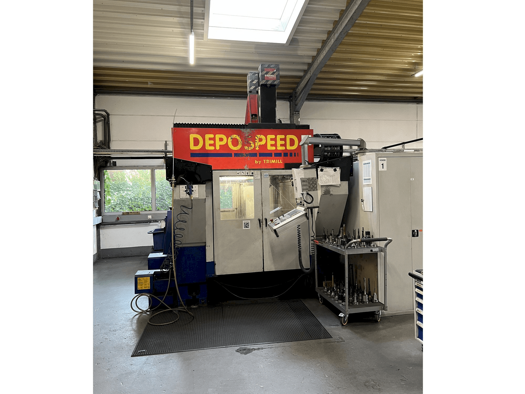 Makine TRIMILL 1011 Depo Speed - Önden görünüm