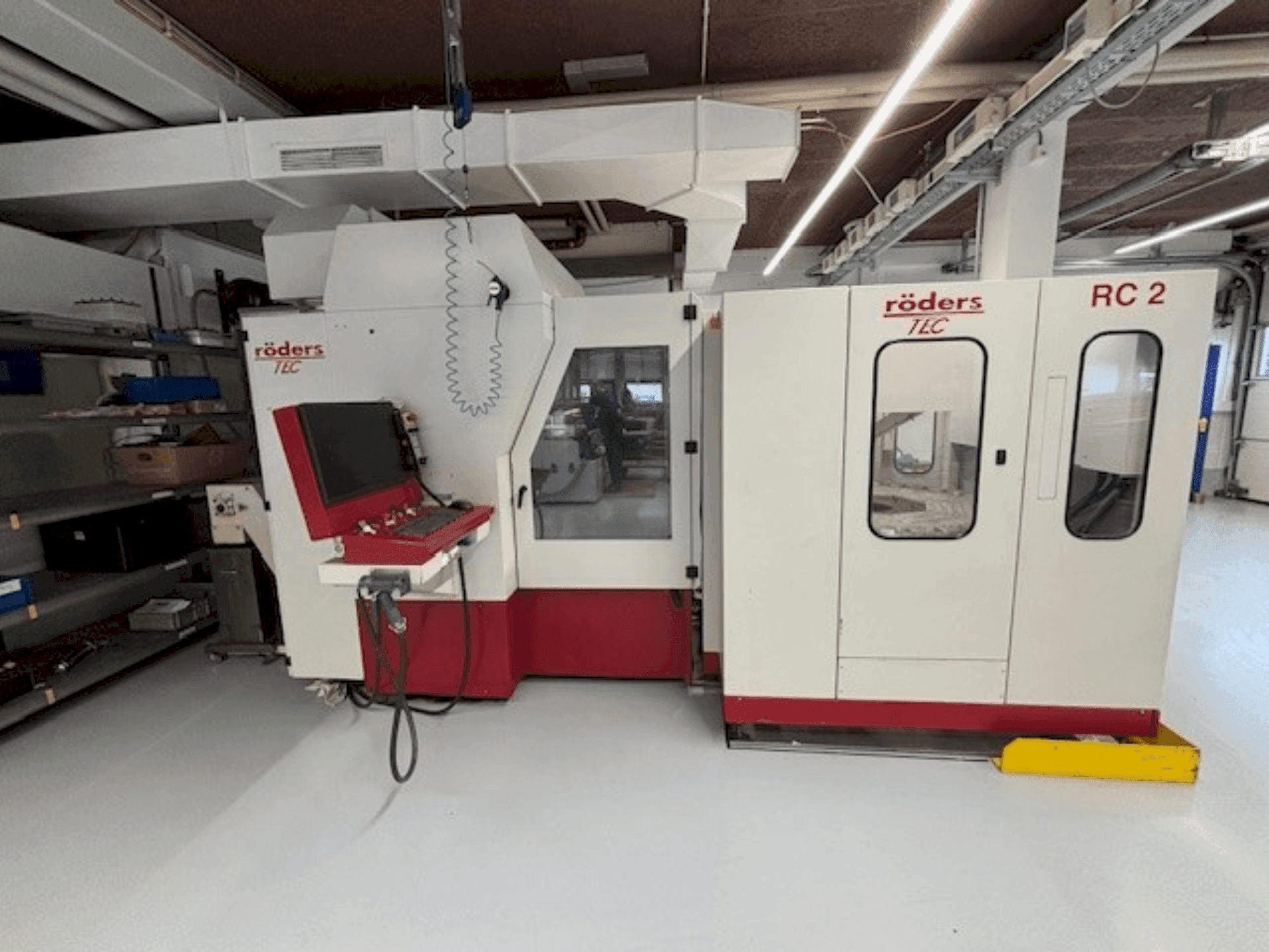 Makine RÖDERS RPX 500 - Önden görünüm