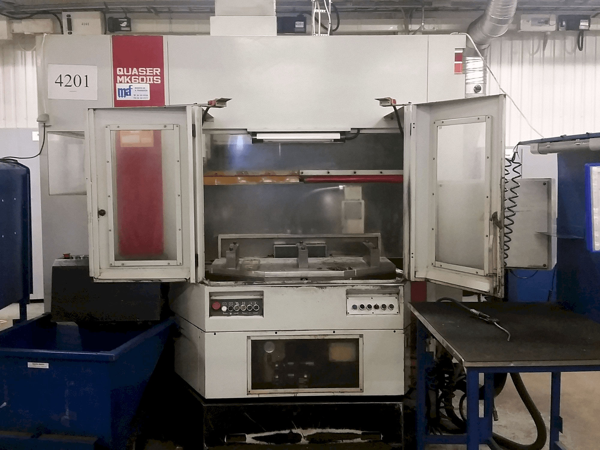 Makine Quaser MK60 IIS - Önden görünüm