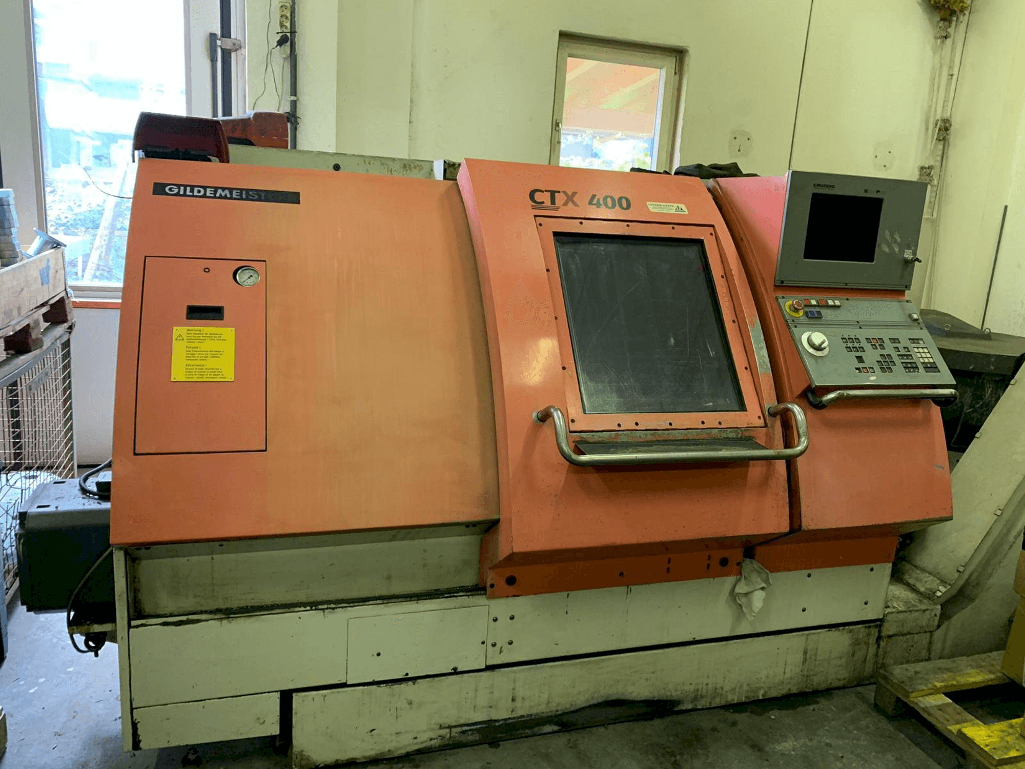 Makine Gildemeister CTX 400 - Önden görünüm