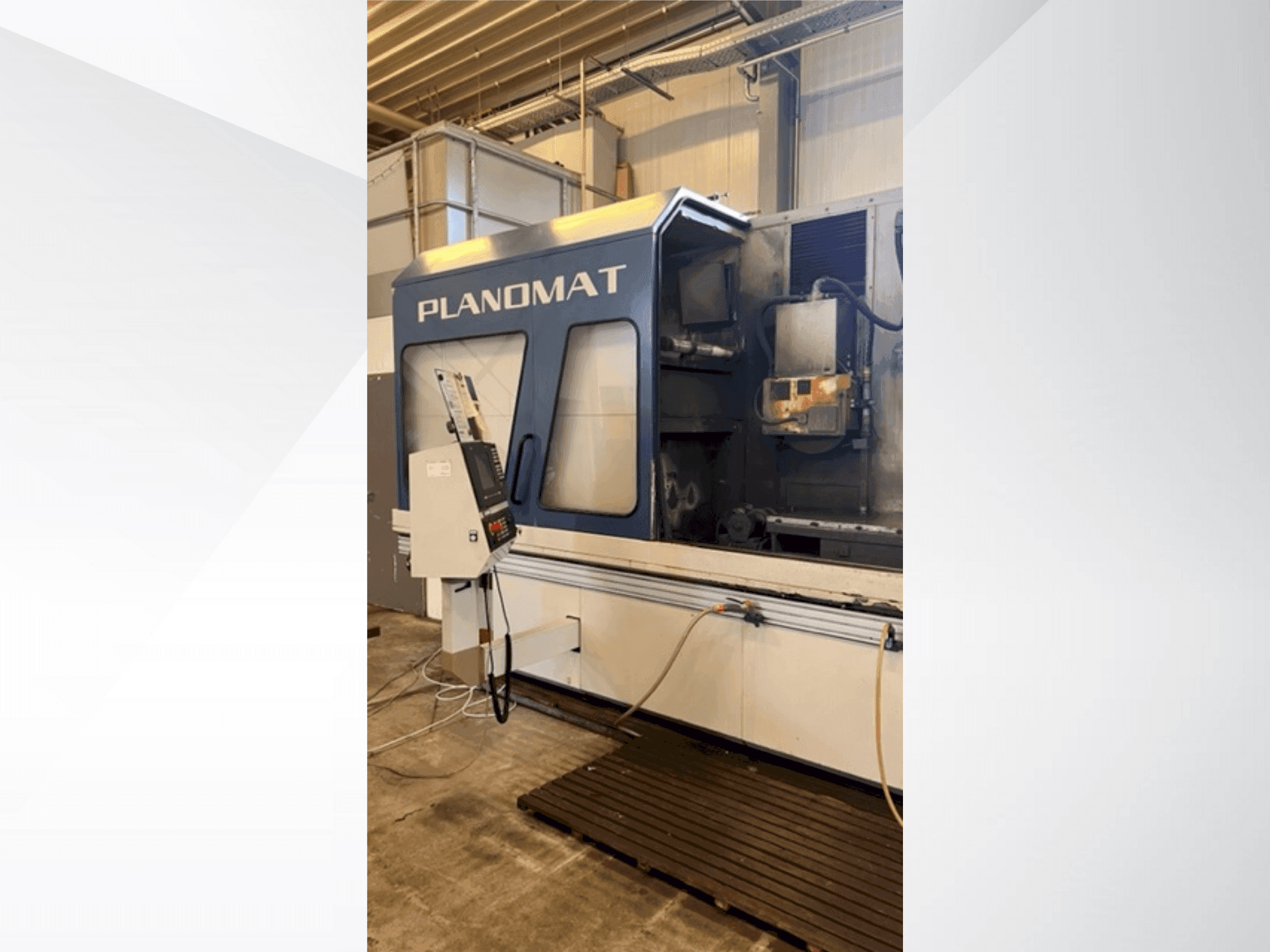 Makine BLOHM Planomat 616 - Önden görünüm