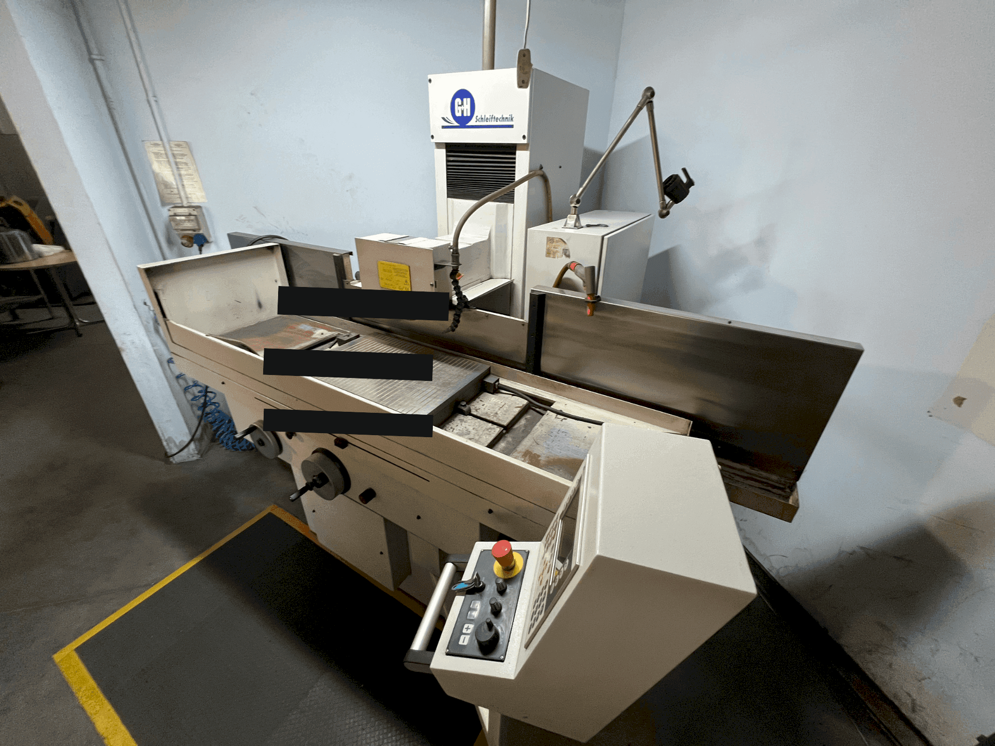 Makine GEIBEL & HOTZ FS 60 AC - Önden görünüm