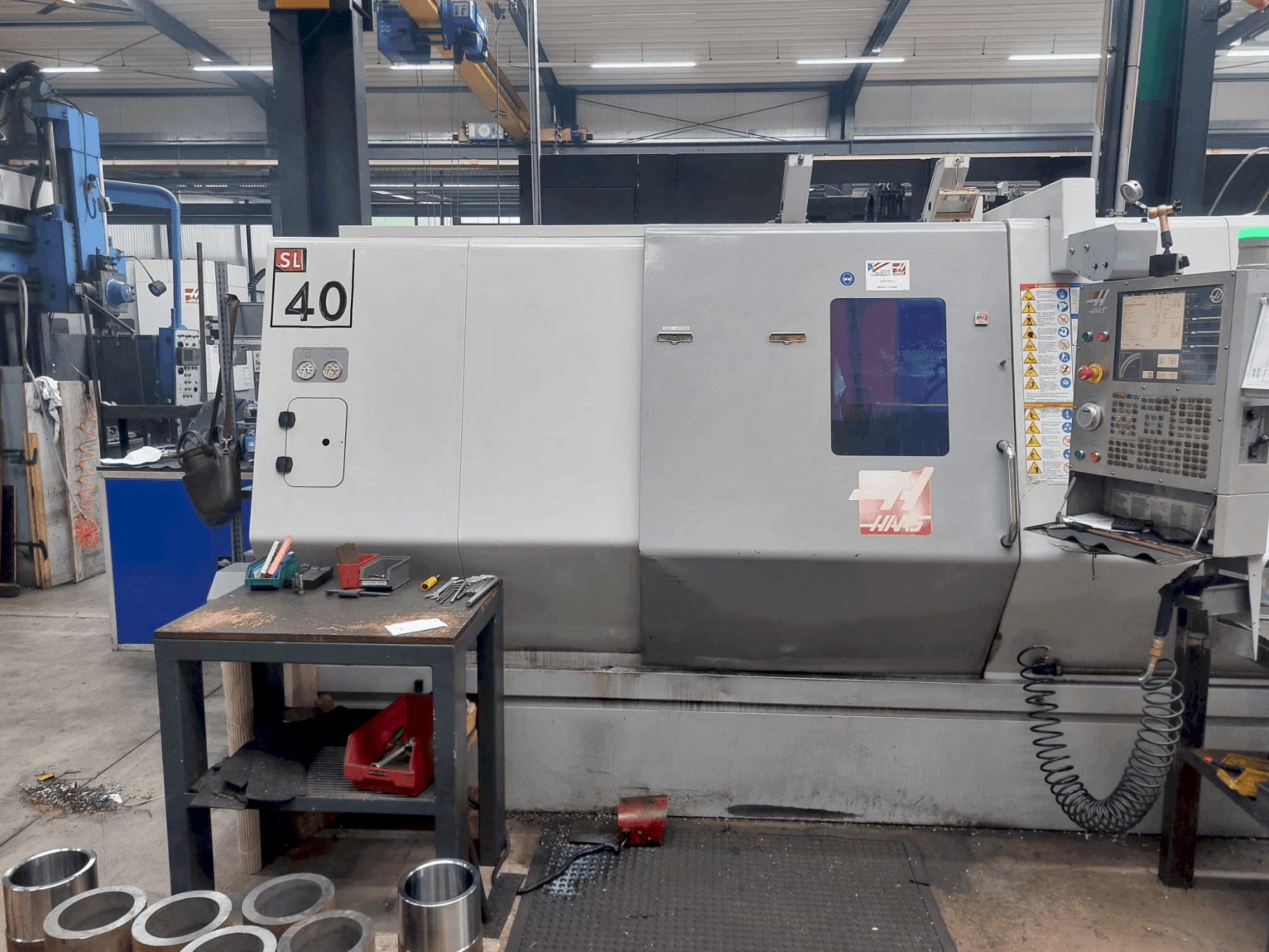 Makine HAAS SL-40 - Önden görünüm