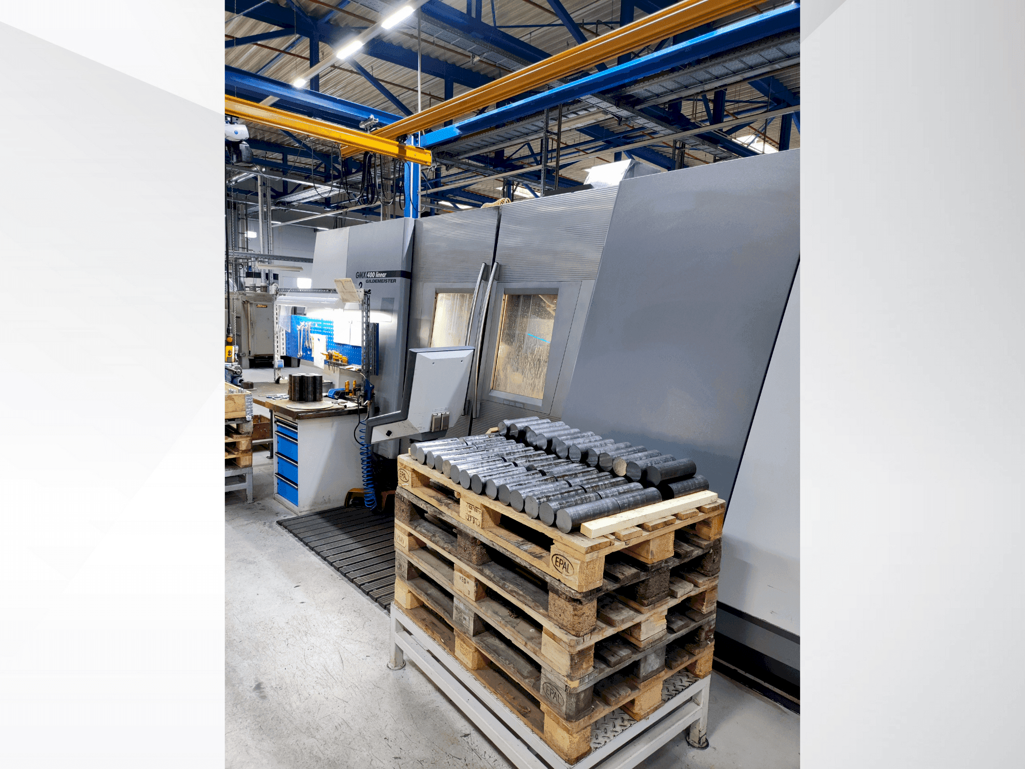 Makine DMG GMX 400L - Önden görünüm