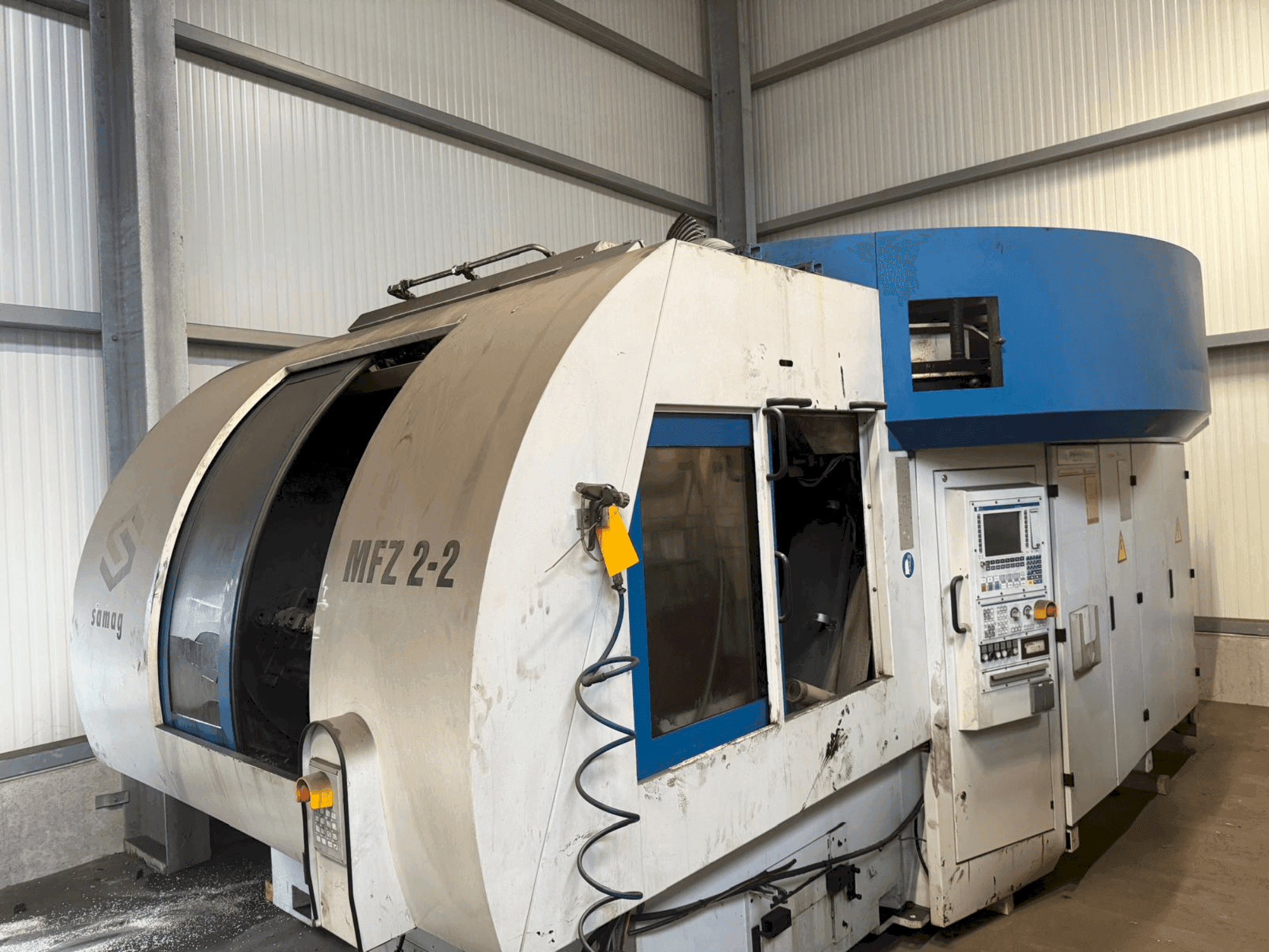 Makine SAMAG MFZ 2-2 (2006) - Önden görünüm