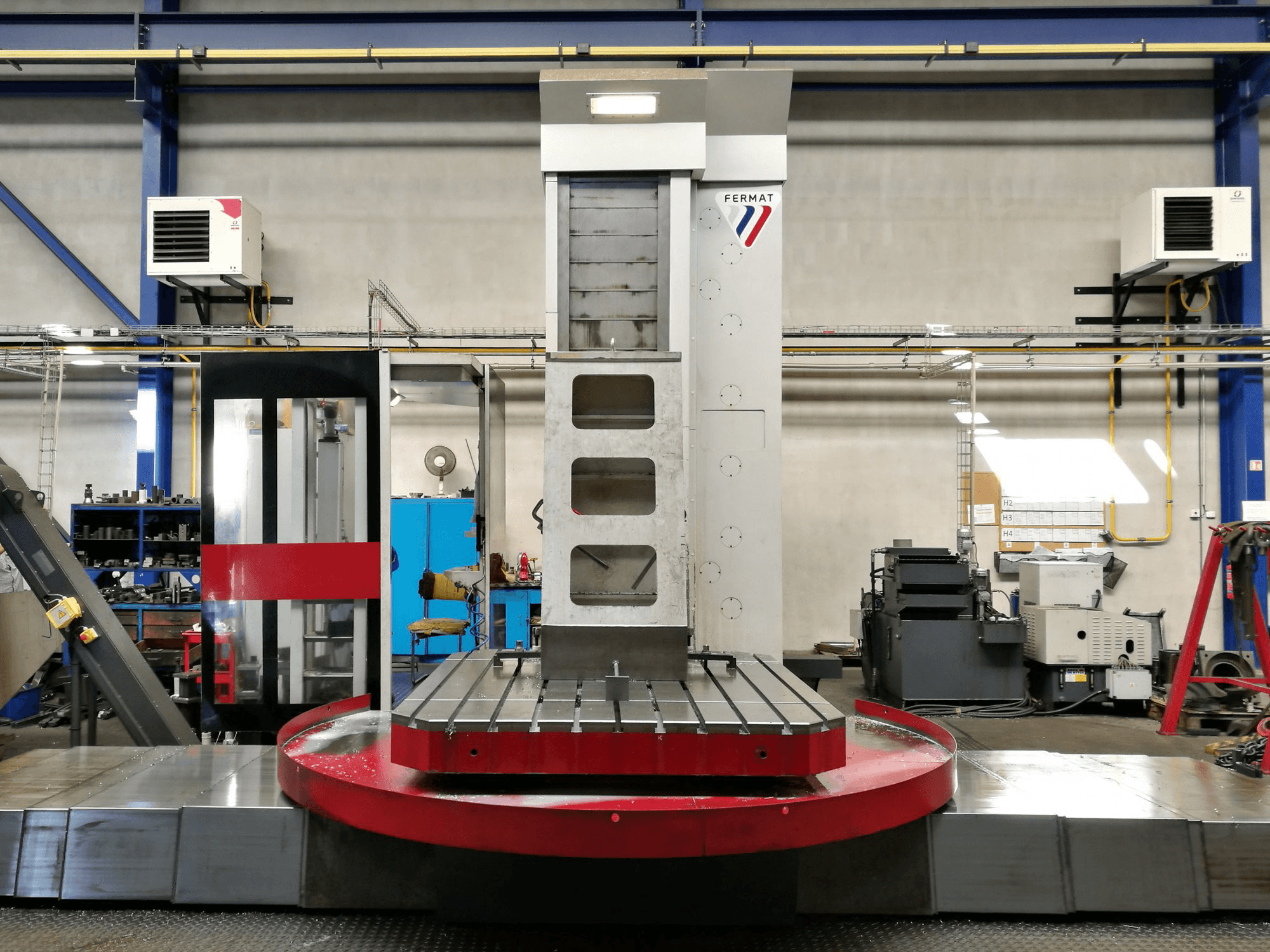 Makine FERMAT - Önden görünüm WFT 13 CNC