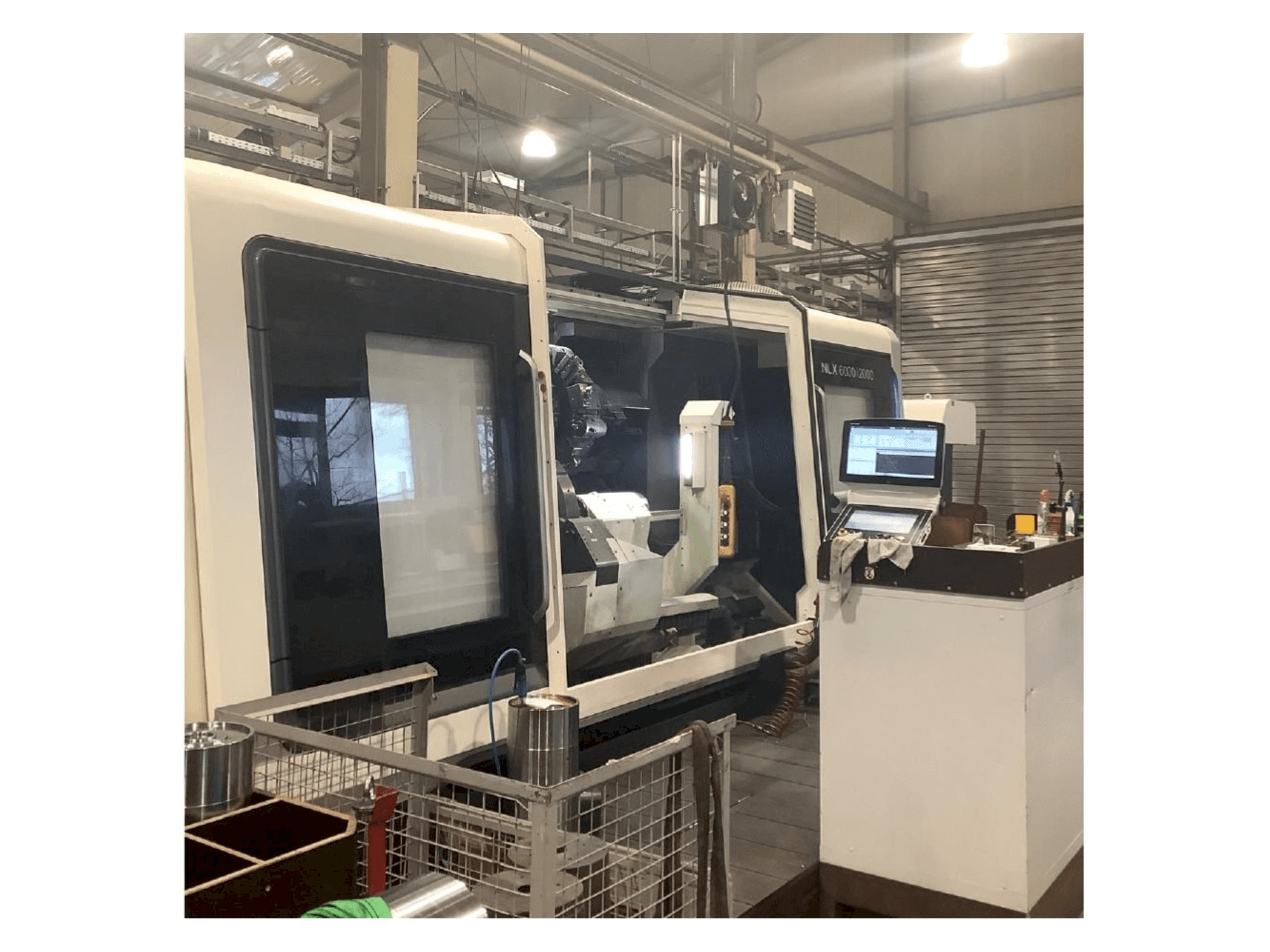 Makine DMG MORI NLX 6000 | 2000 - Önden görünüm