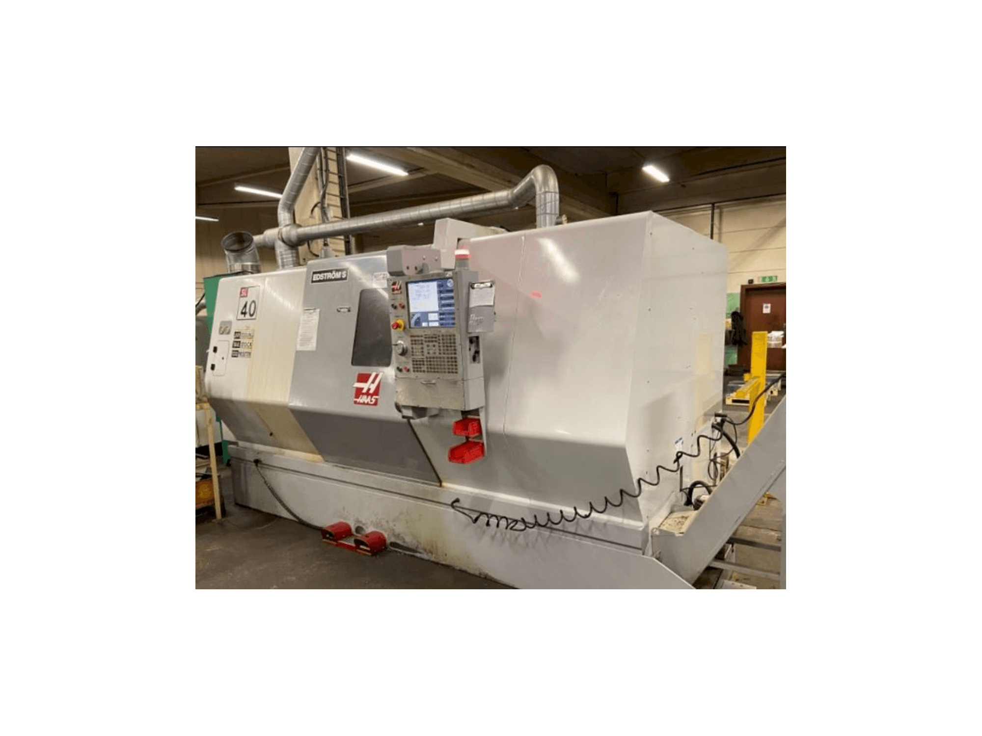 Makine HAAS SL-40 - Önden görünüm