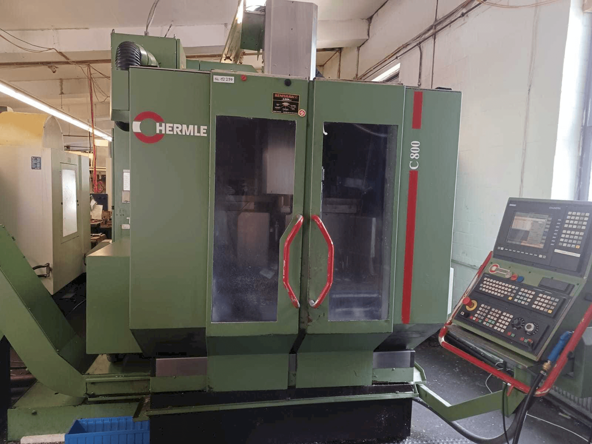 Makine HERMLE C 800 U - Önden görünüm