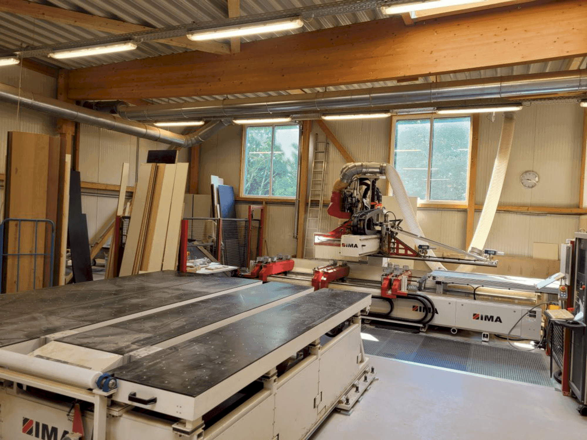 Makine IMA BIMA CUT 120/300 - Önden görünüm