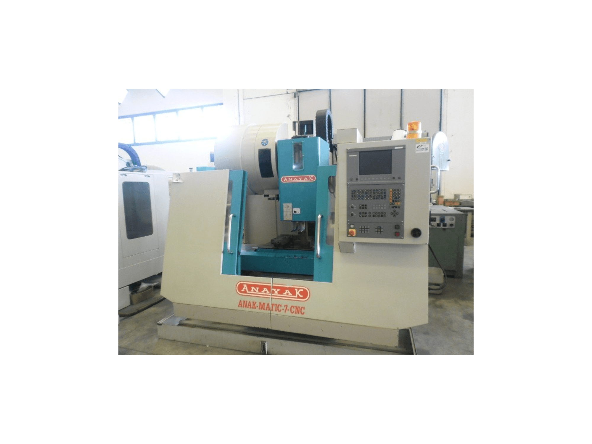 Makine ANAYAK ANAK-MATIC 7 - Önden görünüm