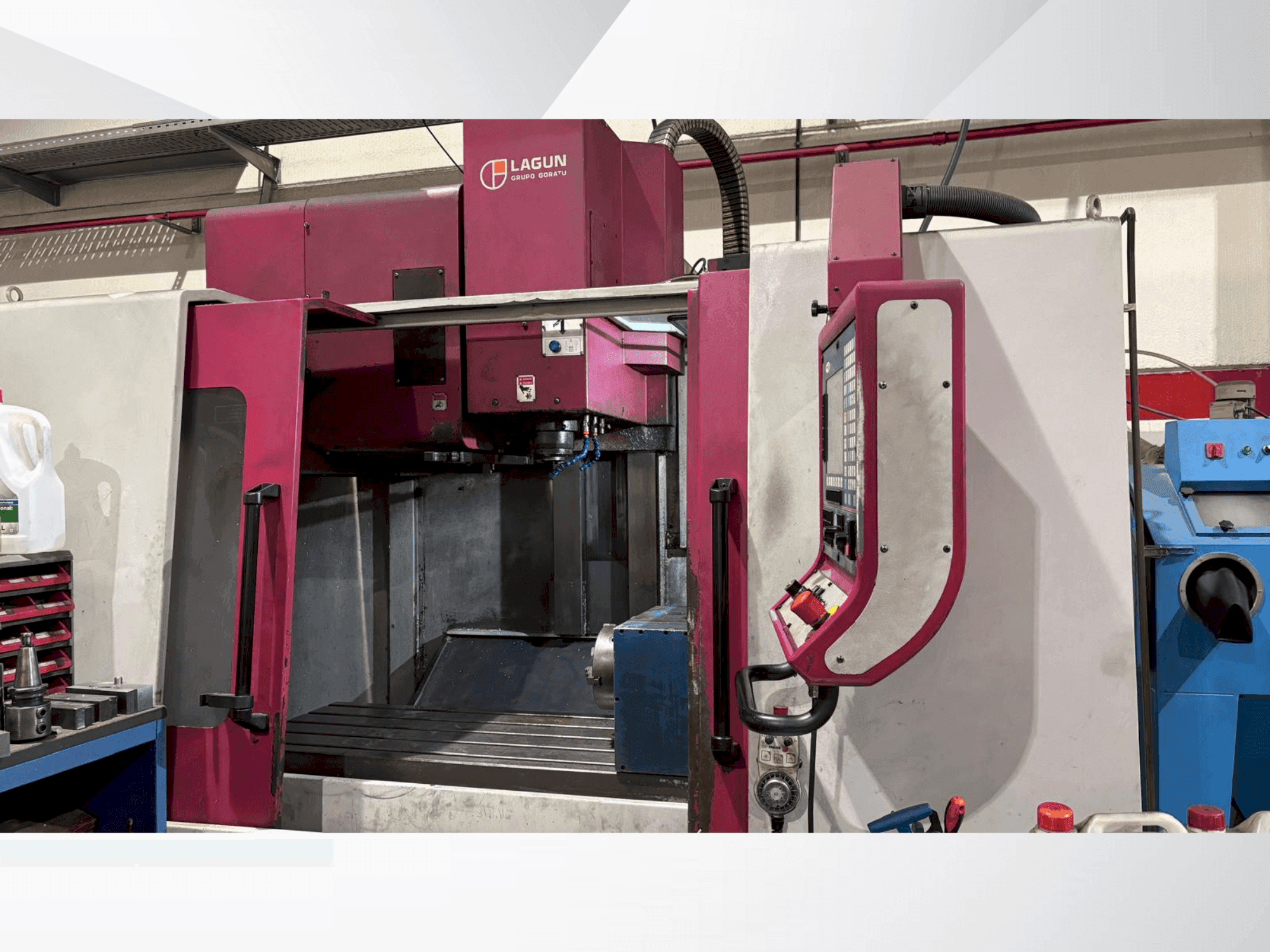 Makine LAGUN GVC 1000 - Önden görünüm