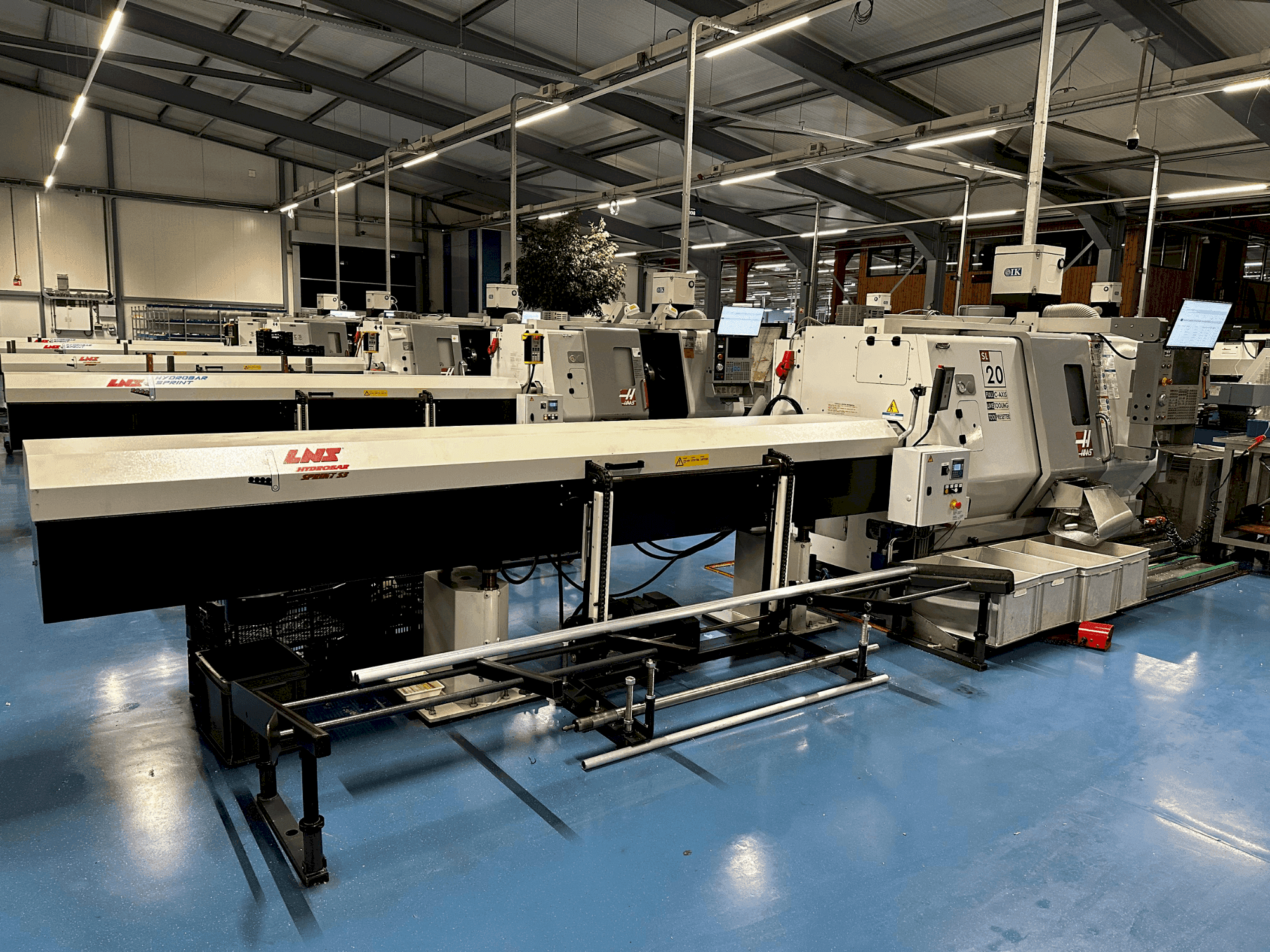 Makine HAAS SL-20HE - Önden görünüm
