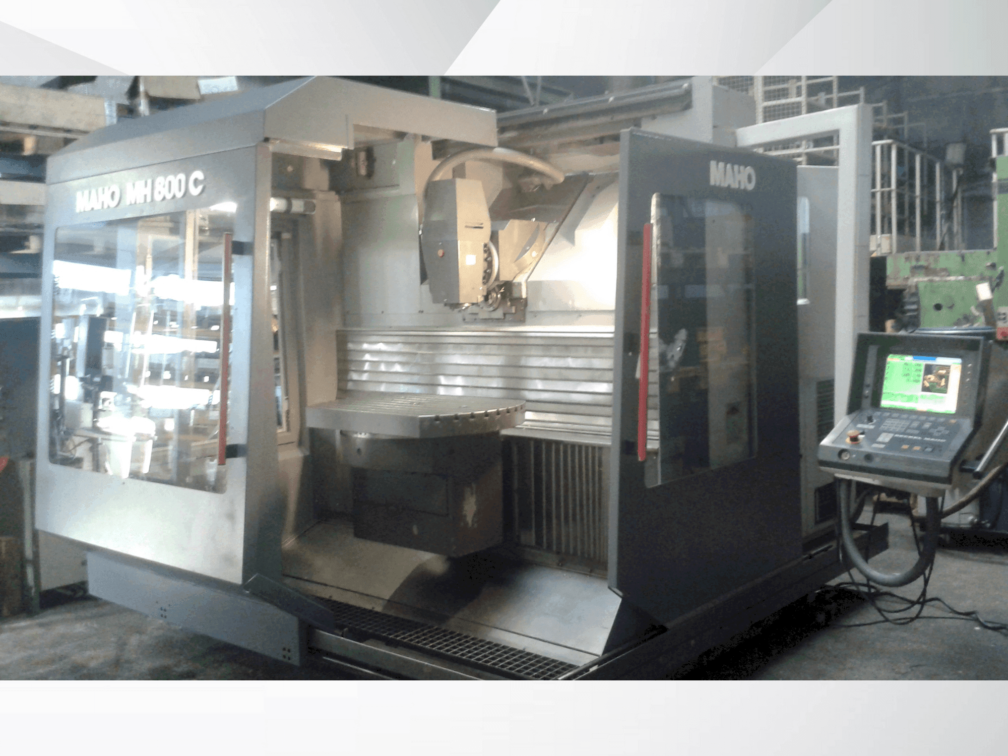 Makine MAHO MH 800 C - Önden görünüm