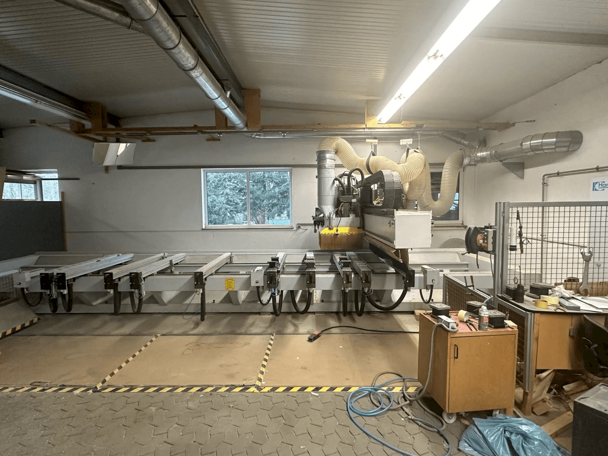 Makine HOMAG BAZ20/50/16/K - Önden görünüm