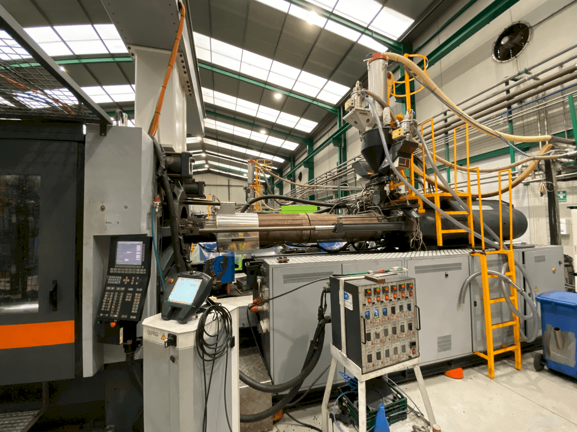 Makine SANDRETTO MEGA TES 8200 - Önden görünüm