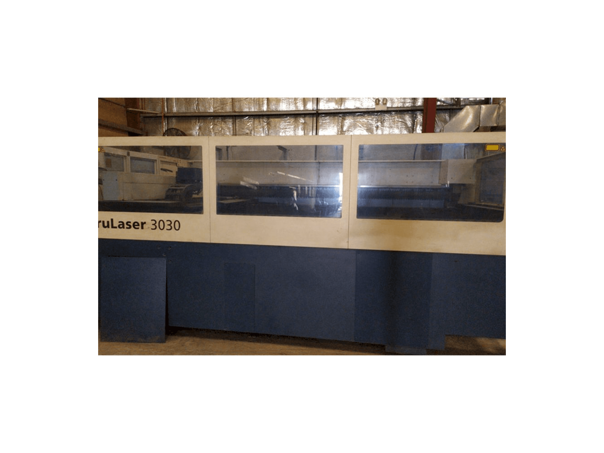 Makine Trumpf TruLaser 3030 - Önden görünüm