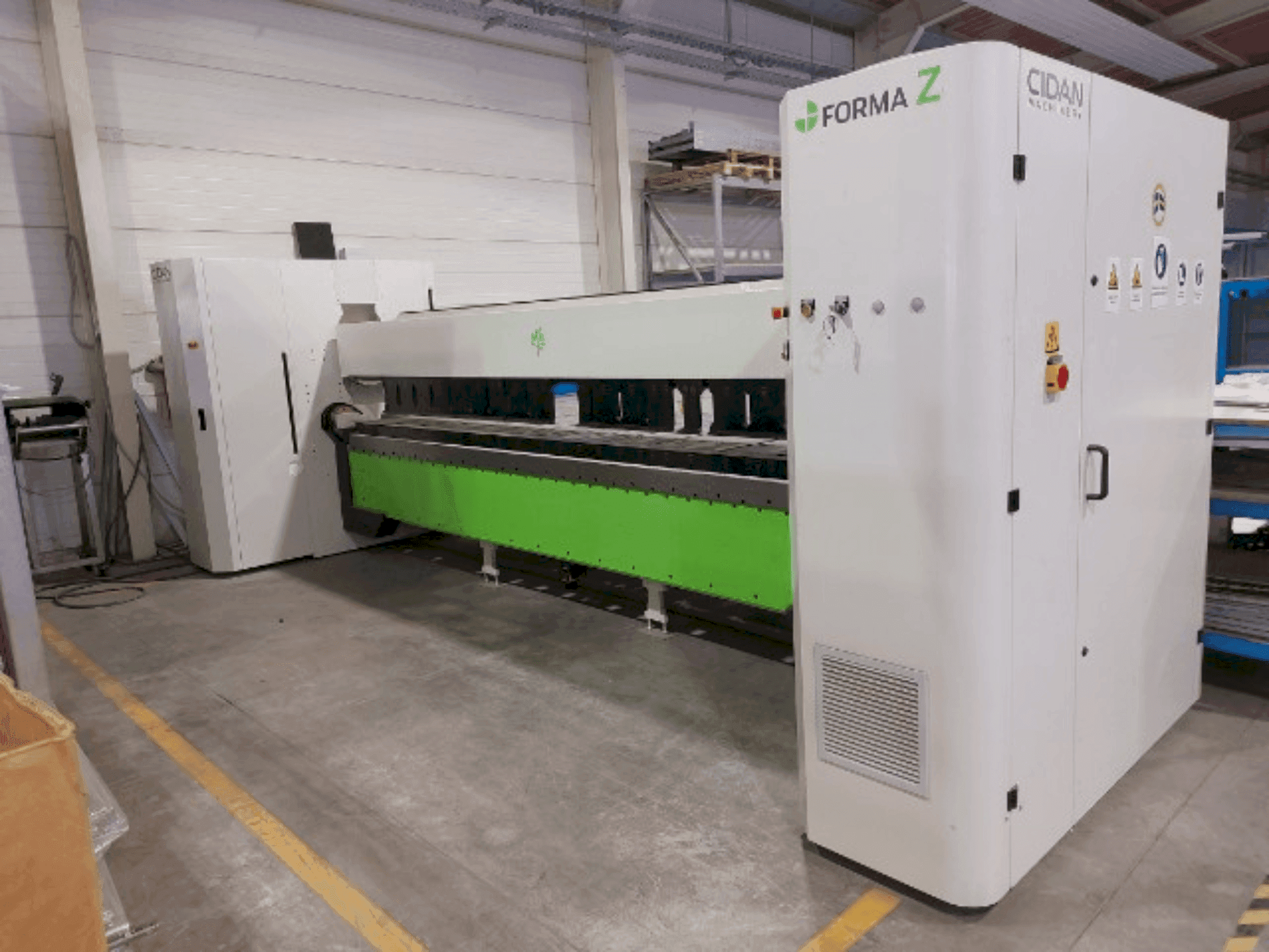 Makine CIDAN FORMA Z 40 - Önden görünüm