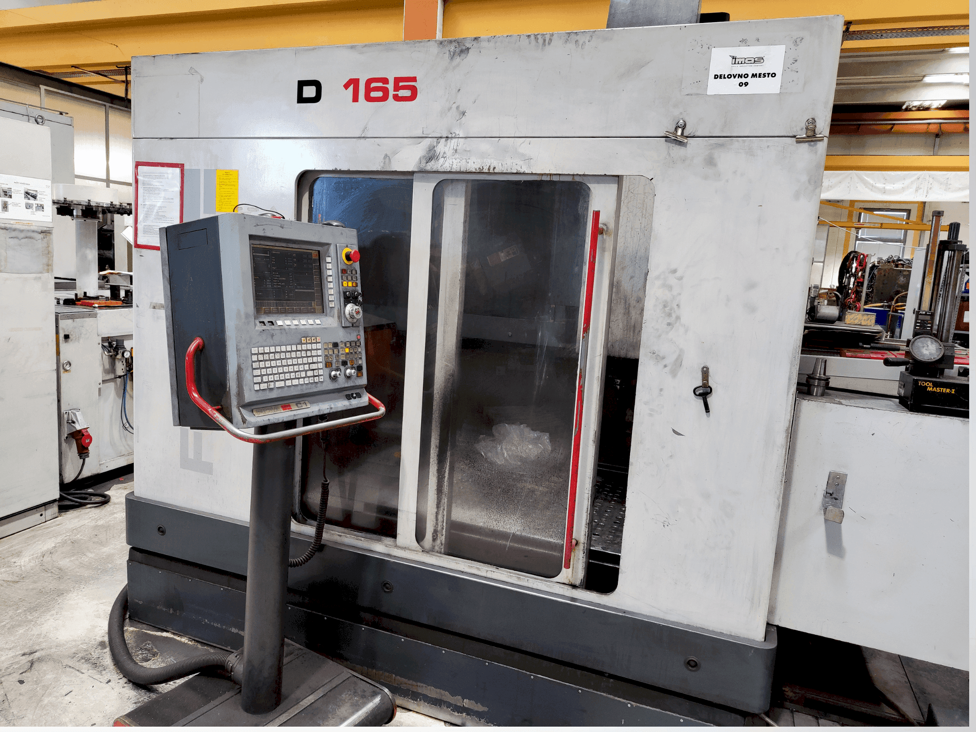 Makine Fidia D165 3A - Önden görünüm