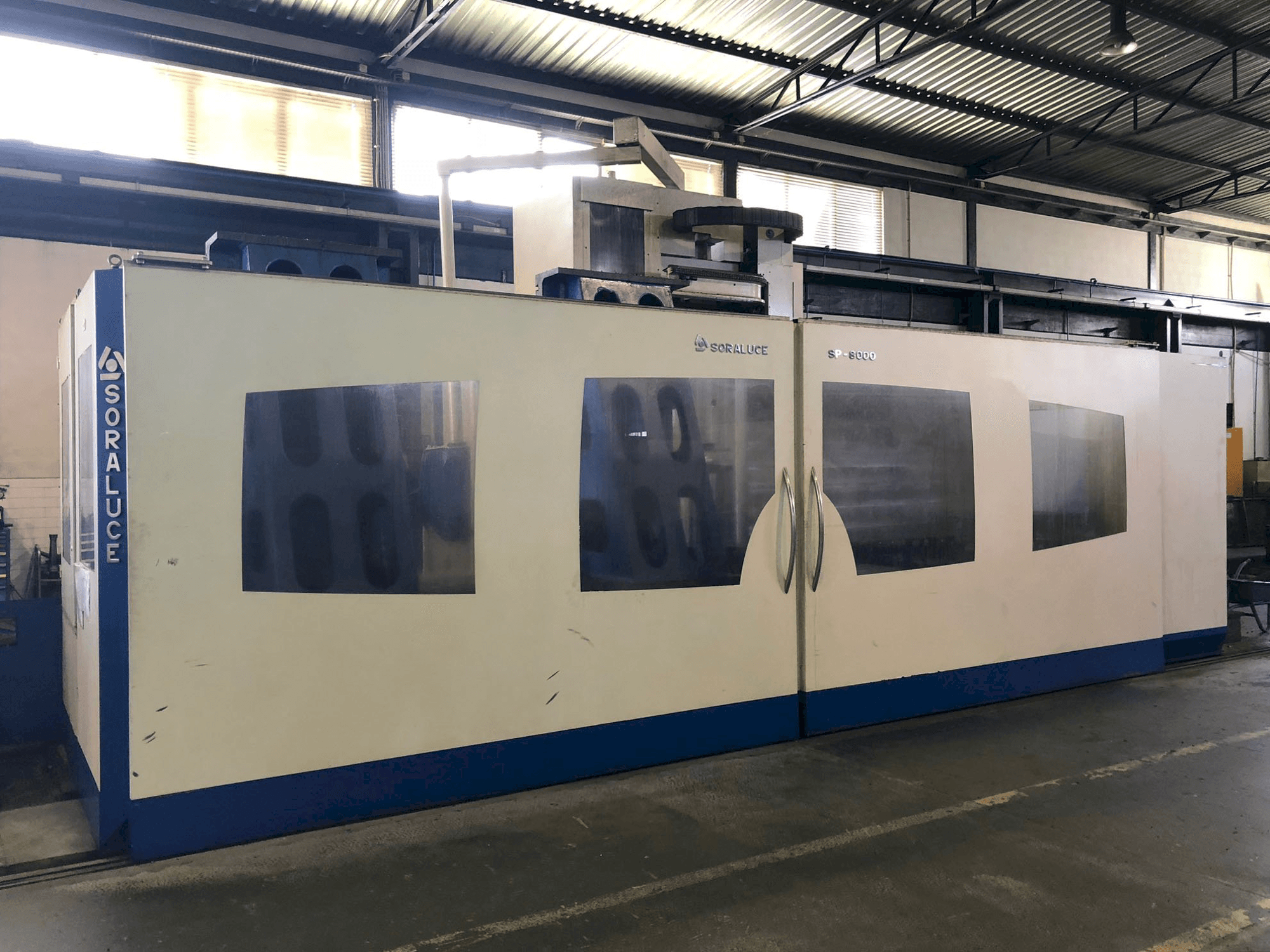 Makine Soraluce - Önden görünüm SP 8000