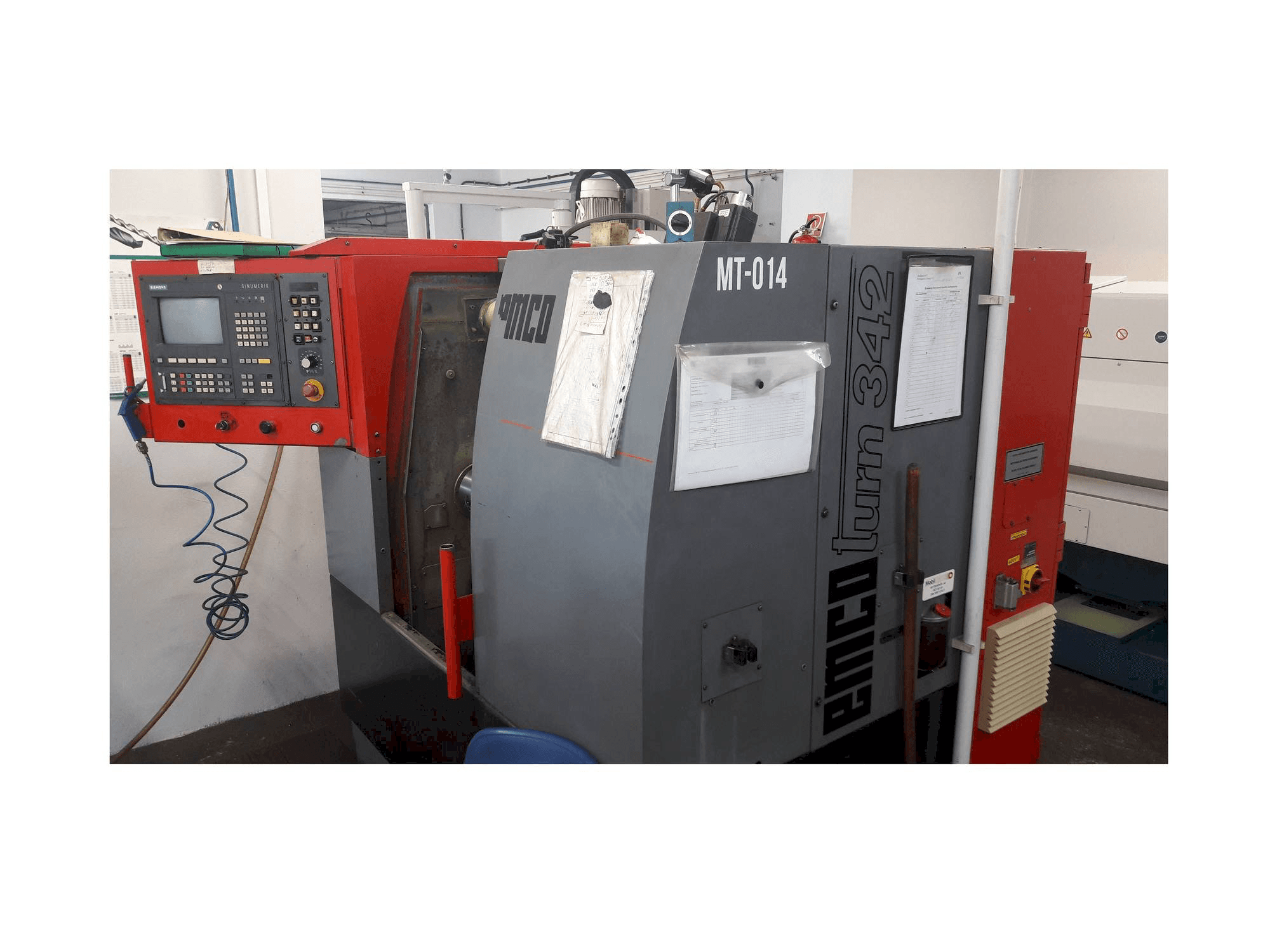 Makine EMCO EMCOTURN 342 - Önden görünüm