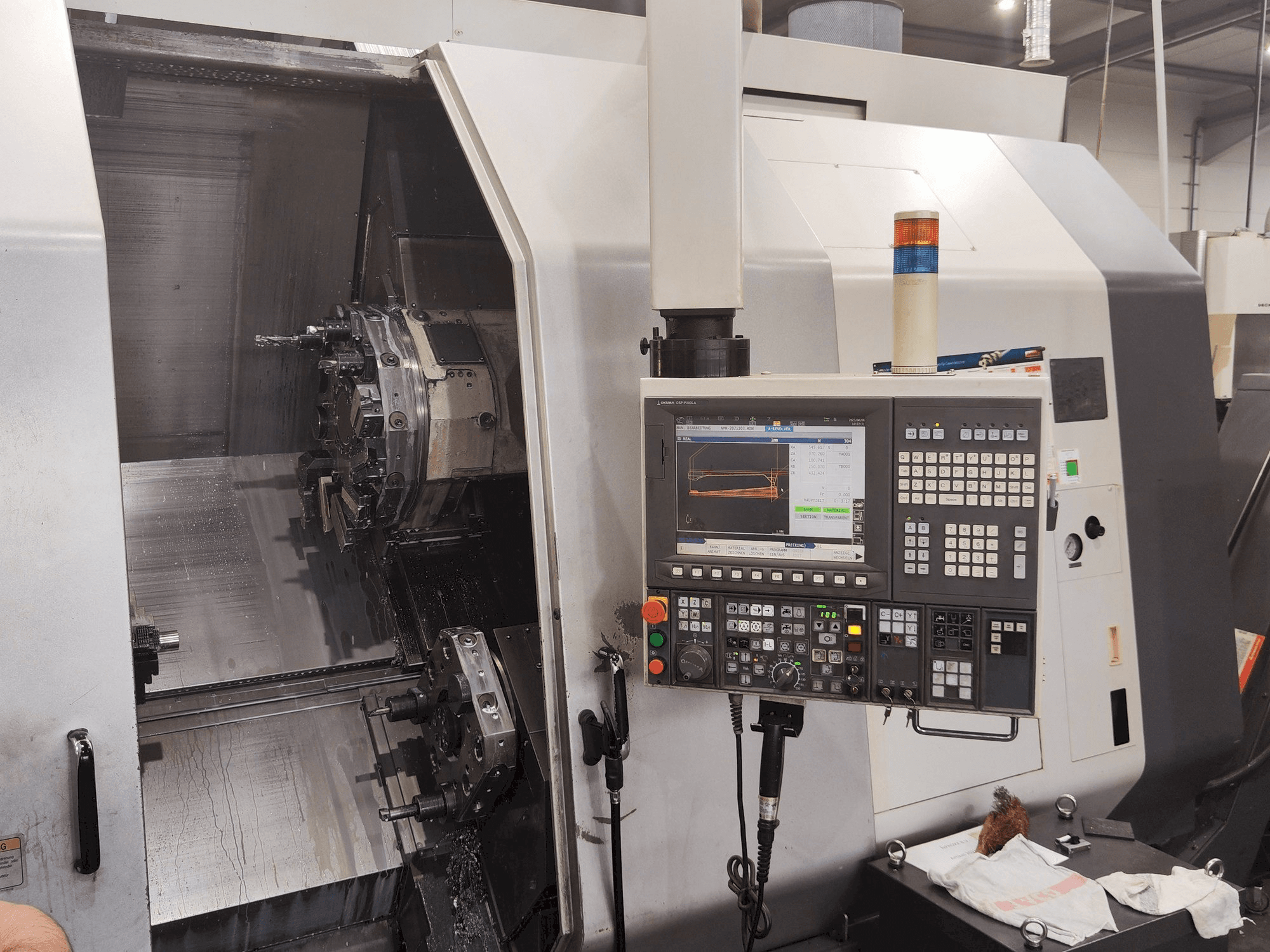 Makine Okuma LU 300 MY - Önden görünüm