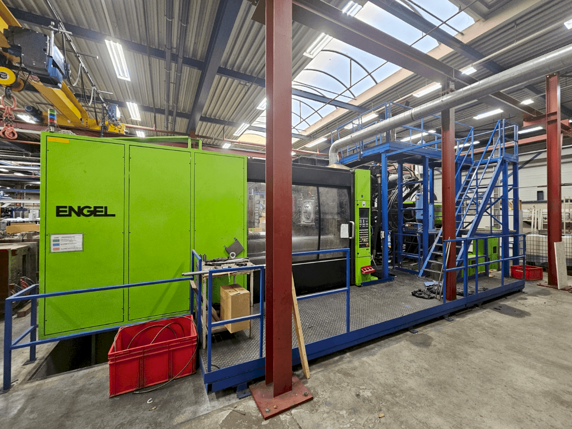 Makine Engel 16050/2550-1500T Duo 2 F - Önden görünüm