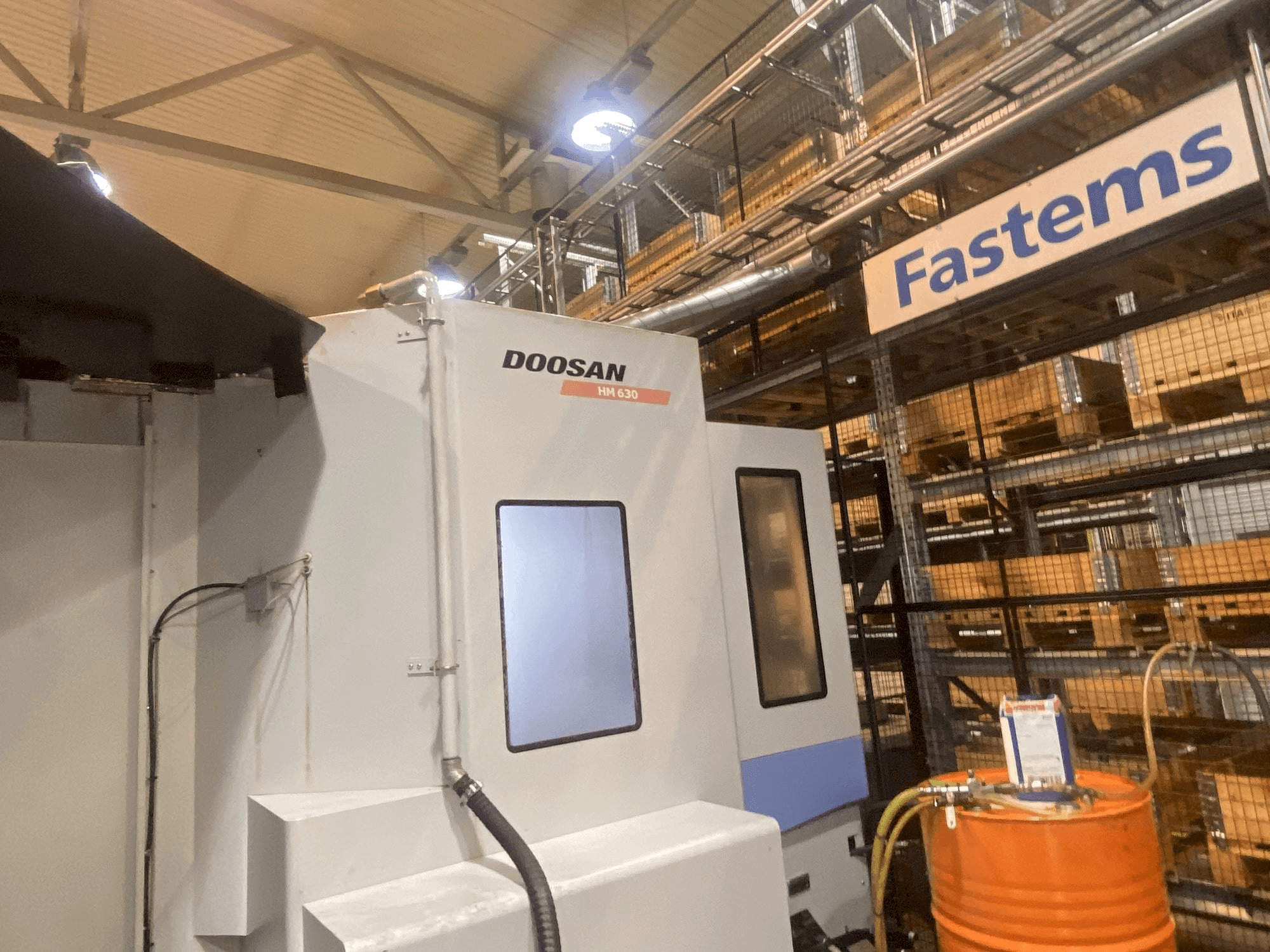 Makine DOOSAN HM 630 - Önden görünüm