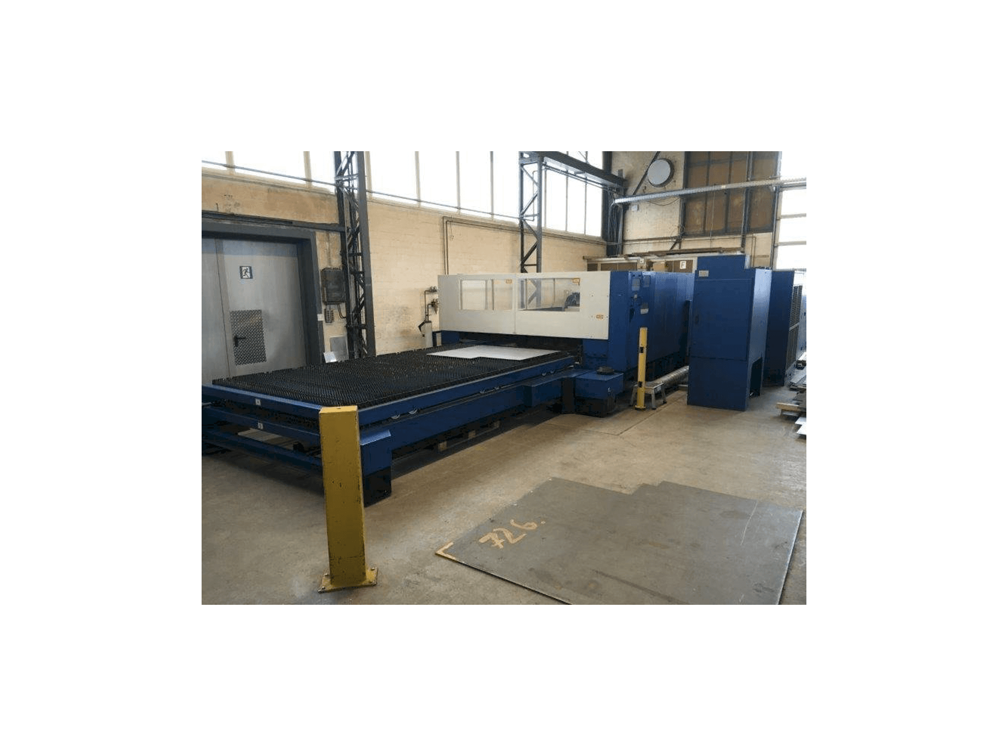 Makine Trumpf TLF 4000 Turbo - Önden görünüm