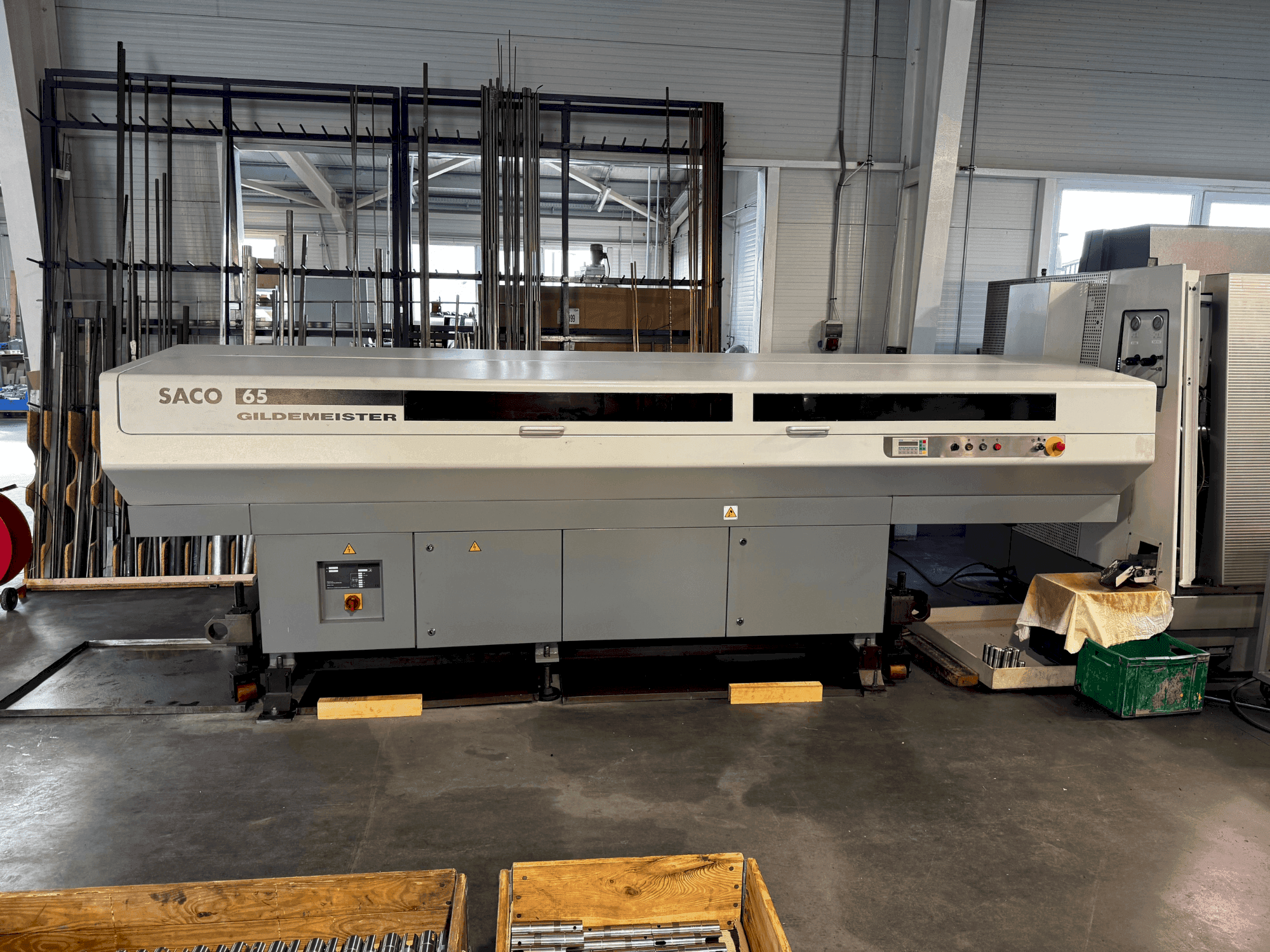 Makine Gildemeister CTX 420 V6 Linear - Önden görünüm