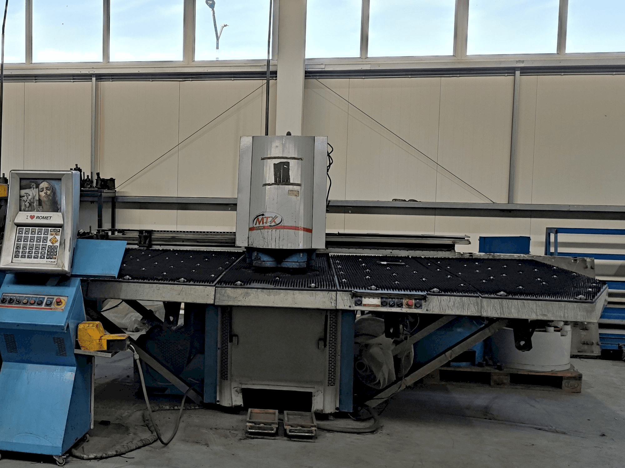 Makine Euromac MTX INDEX - Önden görünüm