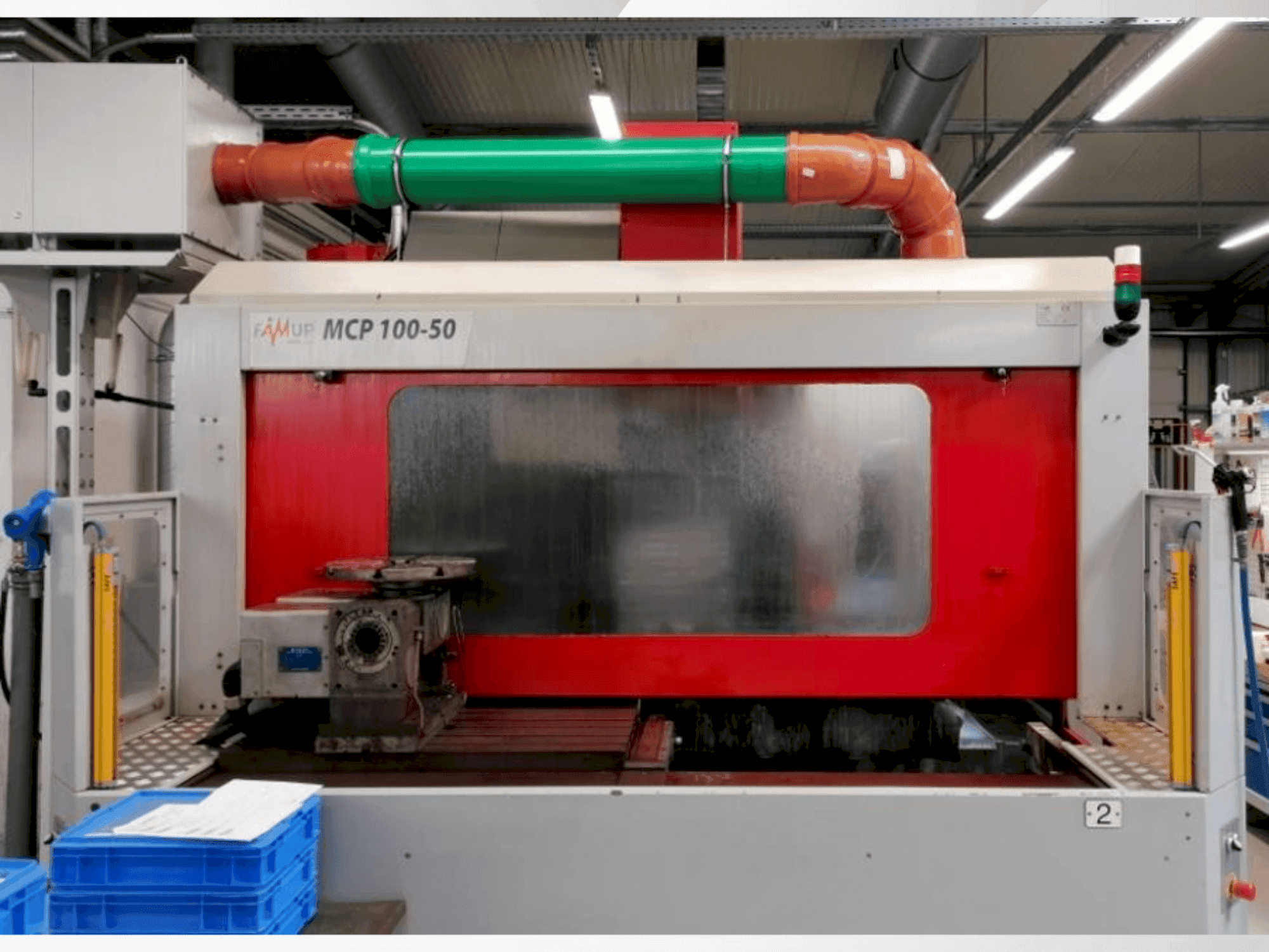 Makine EMCO FamUp MCP 100-50 - Önden görünüm