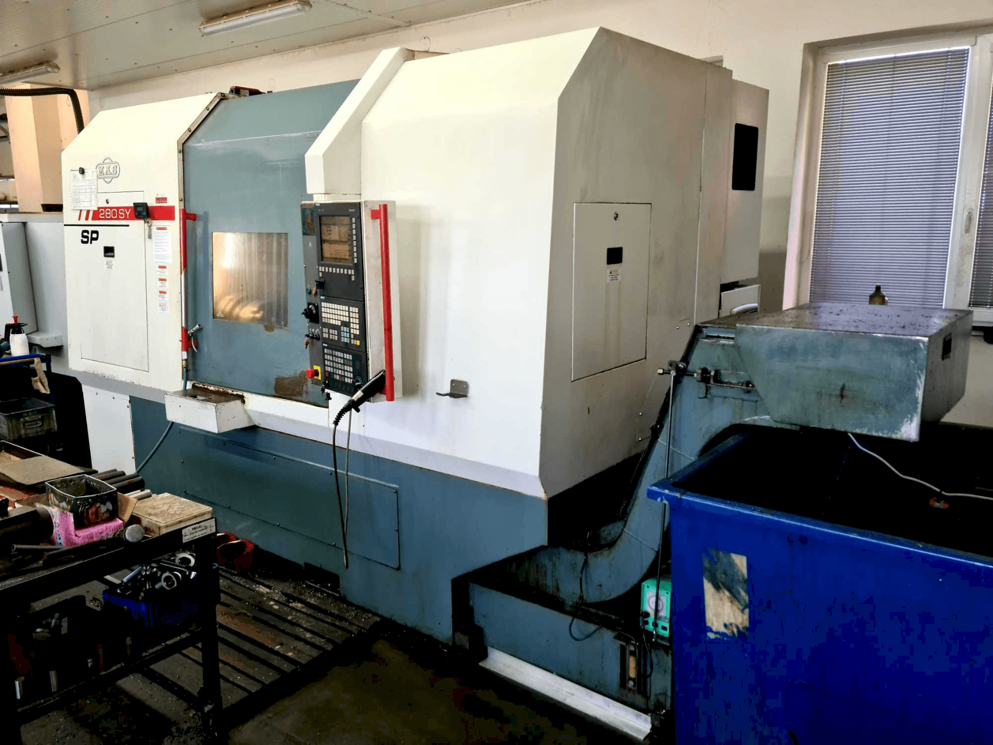 Makine KOVOSVIT MAS SP 280 SY - Önden görünüm