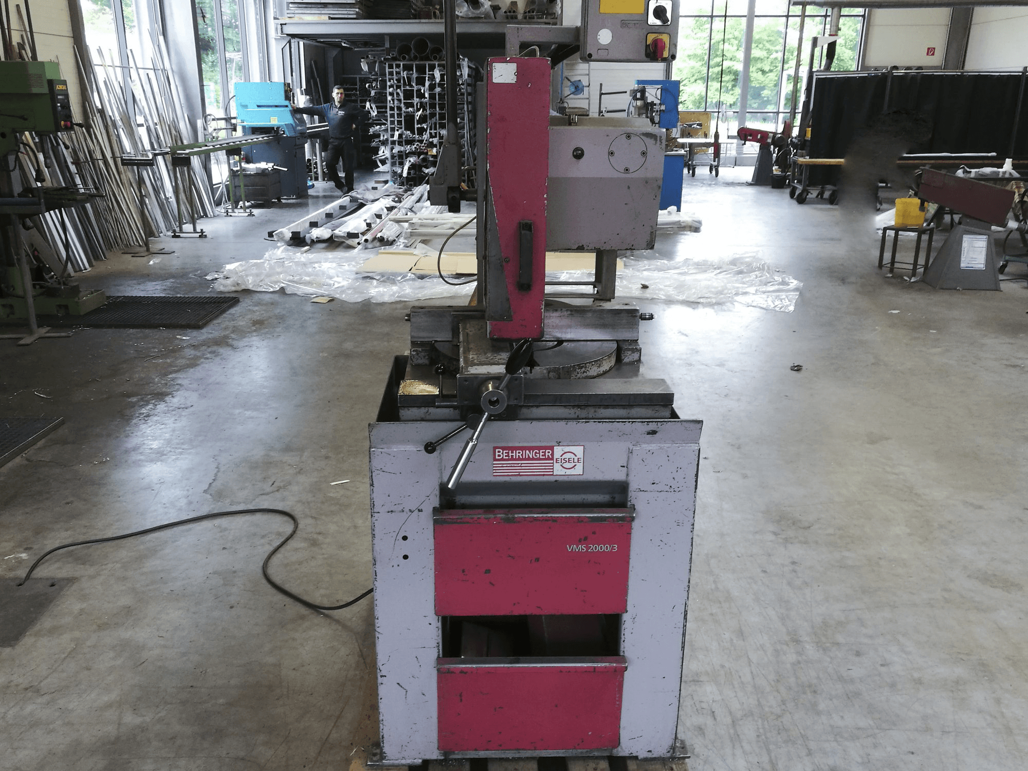 Makine EISELE - Önden görünüm VMS 2000/3